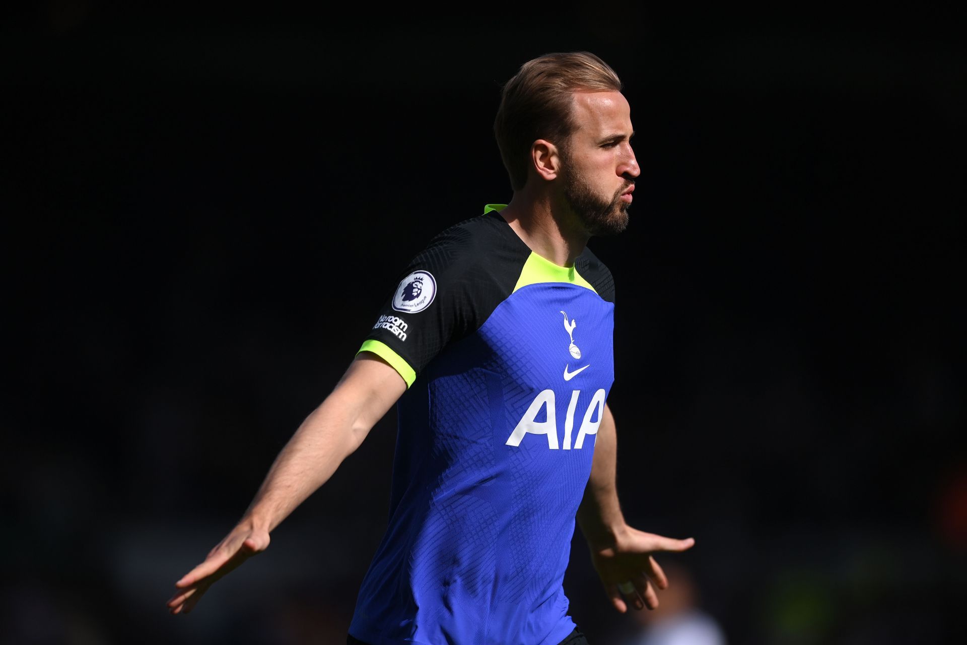 Kane against Leeds United - Premier League