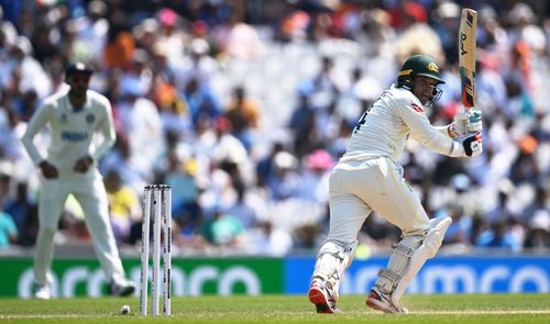 Alex Carey scored an unbeaten 66 in Australia's second innings.