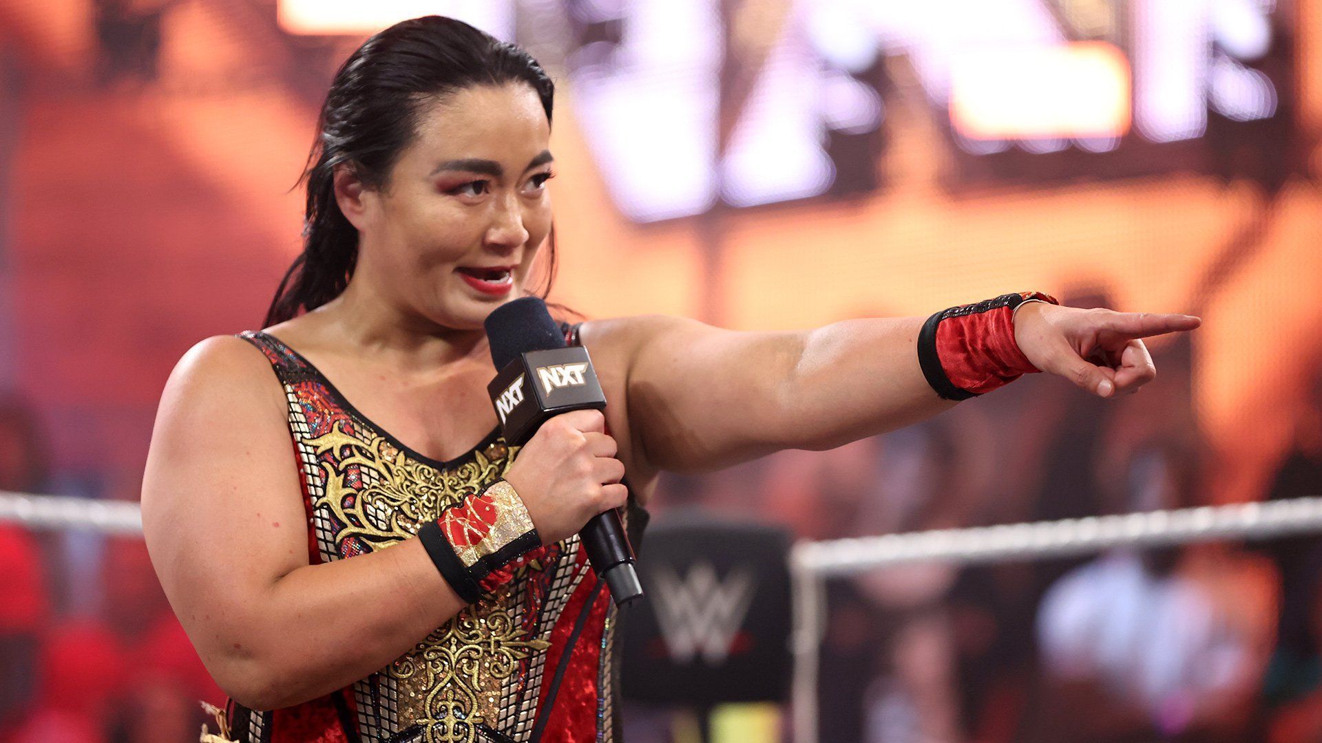 Former NXT UK Women&#039;s Champion Meiko Satomura