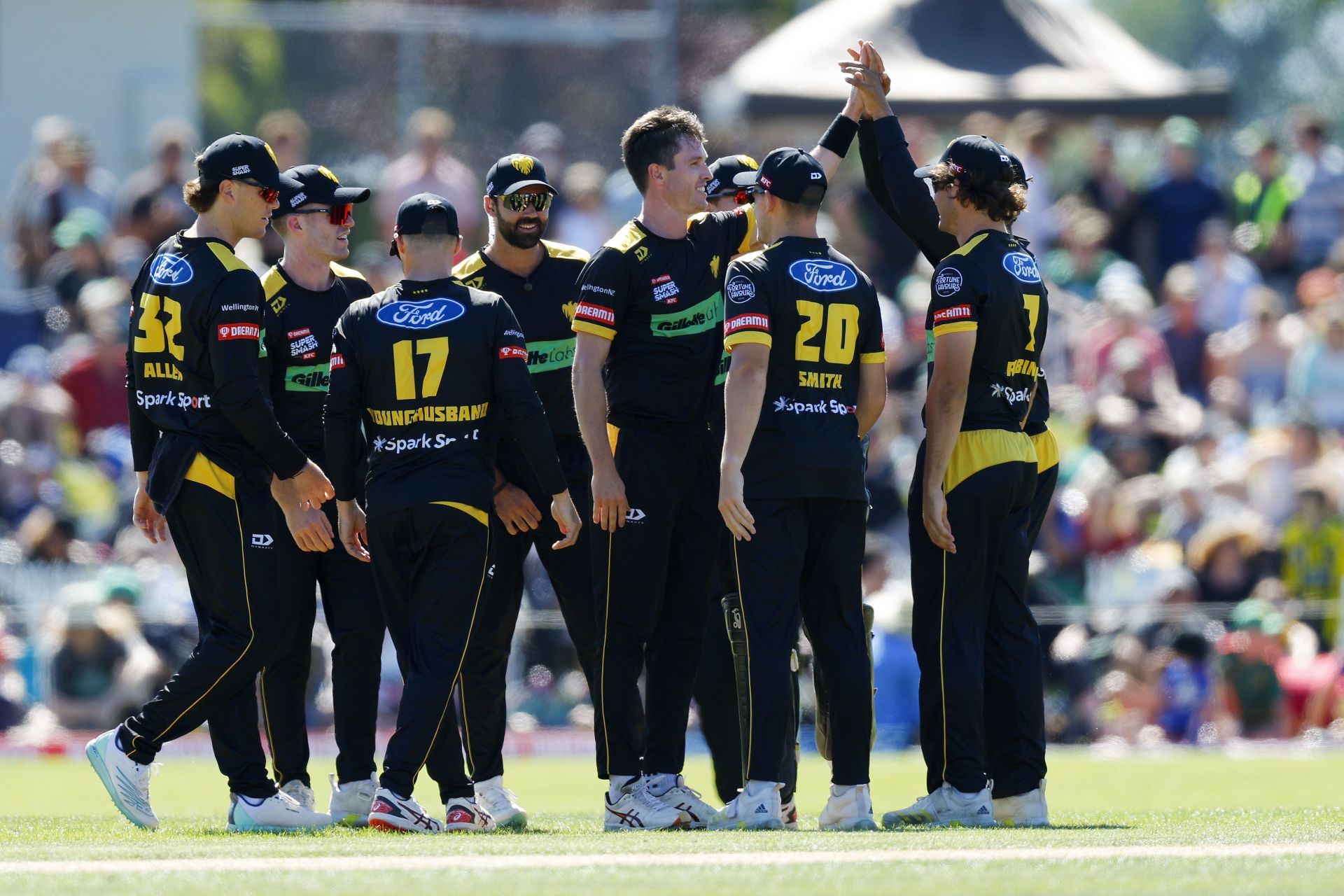 T20 Super Smash - Central Stags v Wellington Firebirds