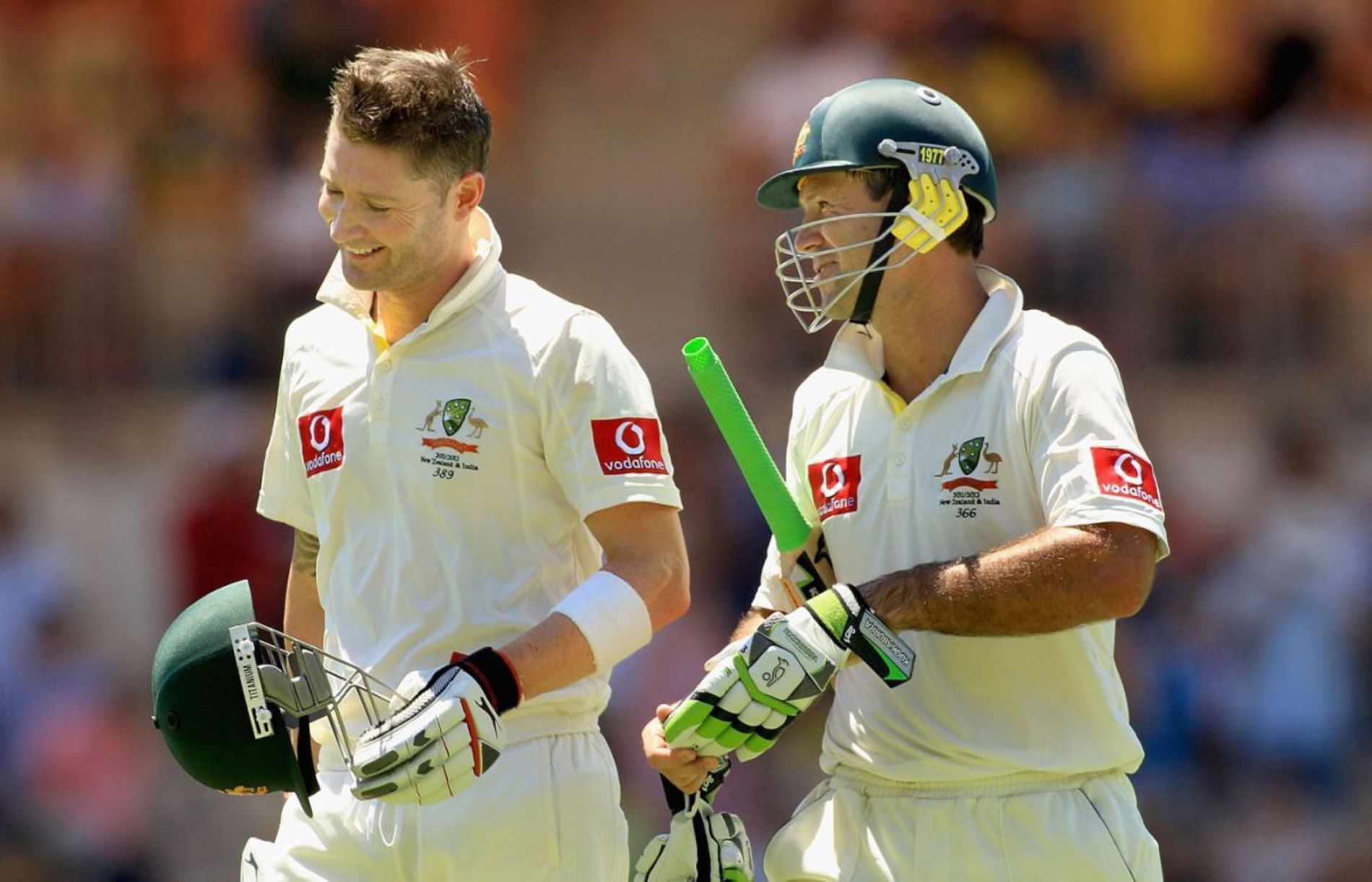 Ricky Ponting and Micheal Clarke tormented India through the 2012 series