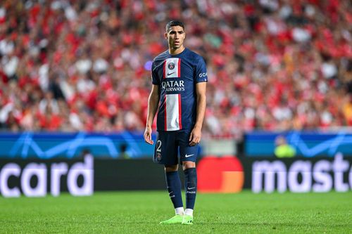 Hakimi rose through the ranks at the Santiago Bernabeu.