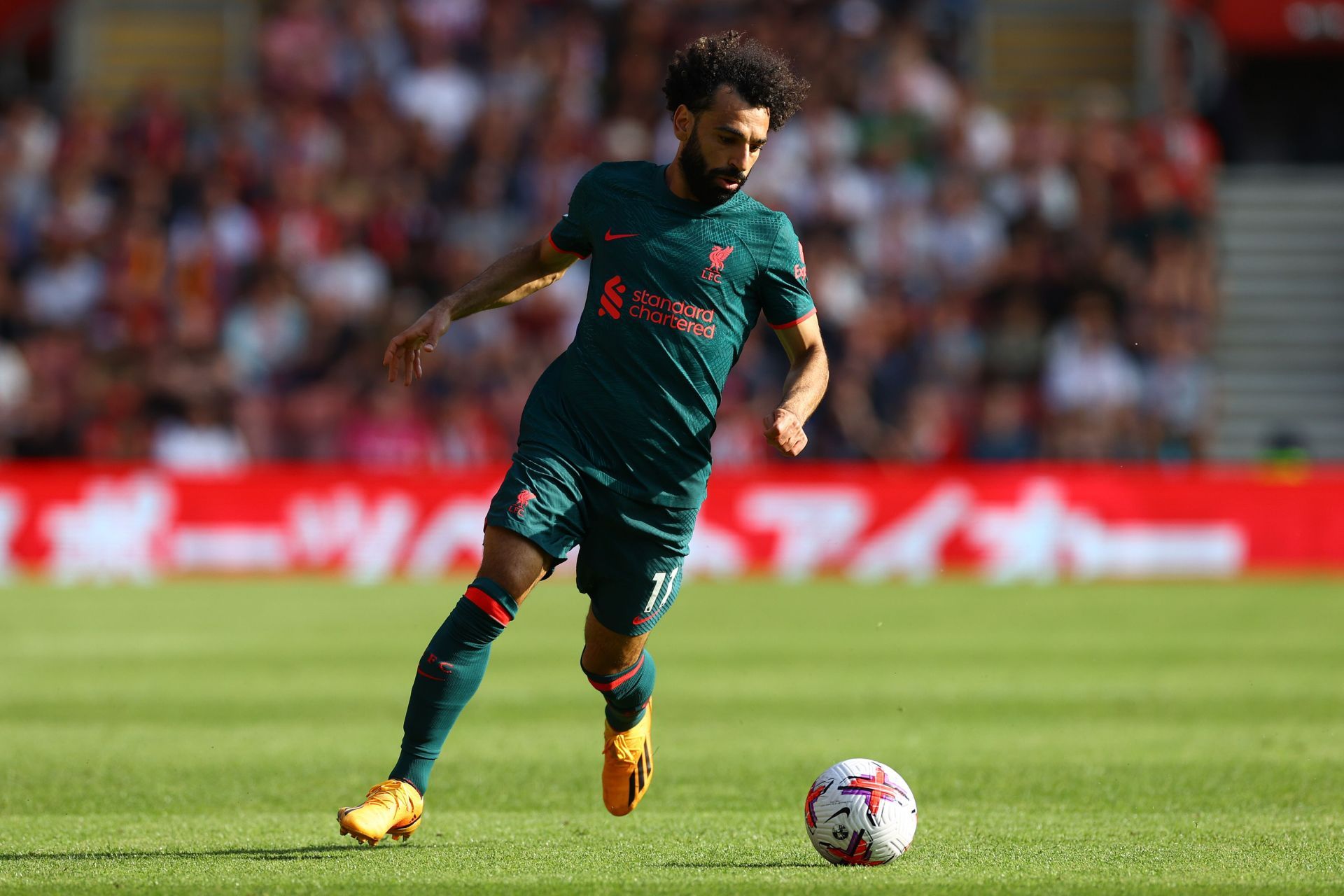 Mohamed Salah has admirers at the Parc des Princes