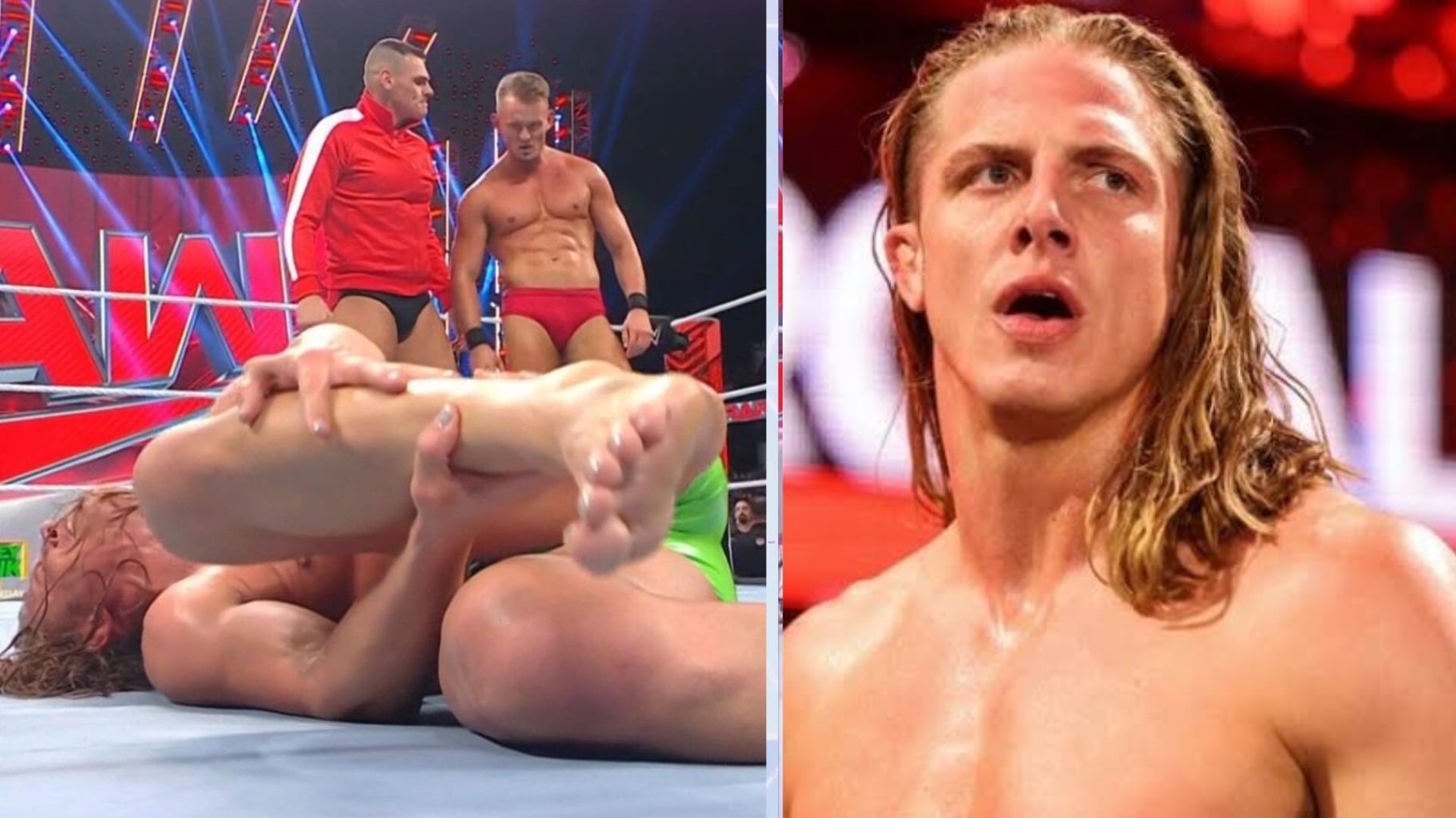 Matt Riddle was subjected to an assault on WWE RAW 