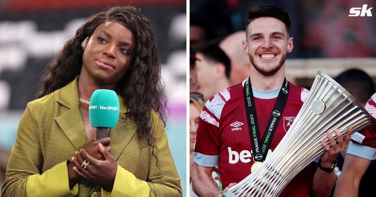 Eni Aluko faced a lot of backlash for her Declan Rice transfer theory earlier this week.