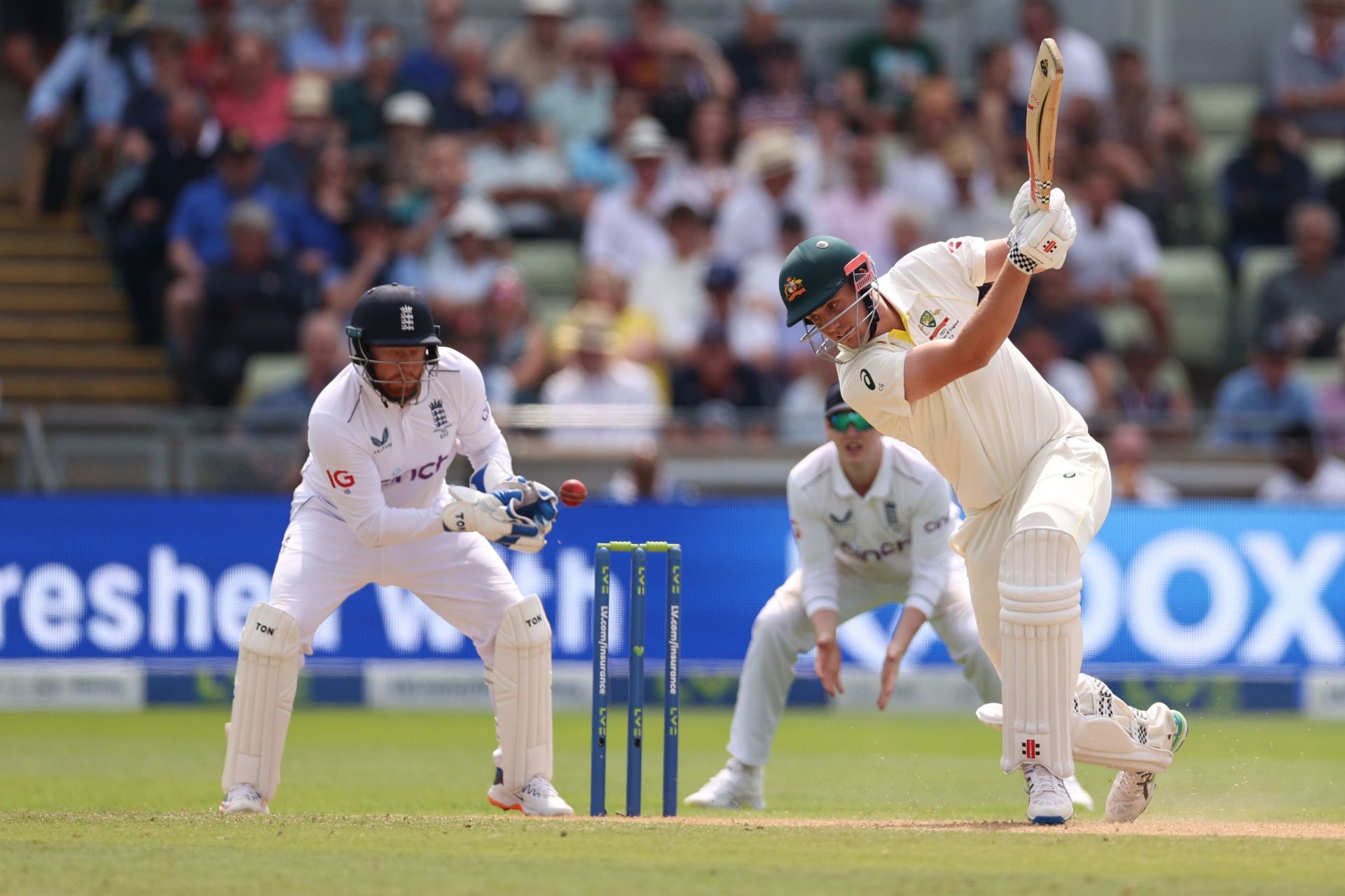 England v Australia - LV= Insurance Ashes 1st Test Match: Day Two