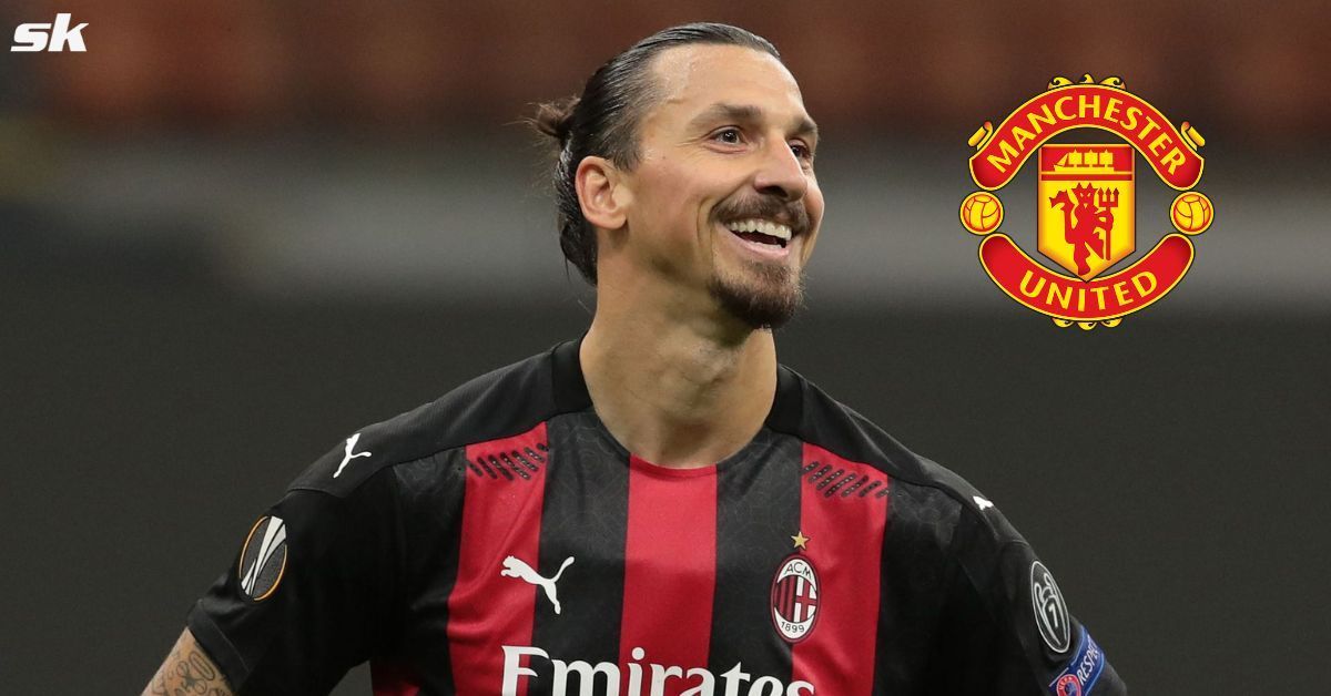 Ibrahimovic appears to cross De Gea