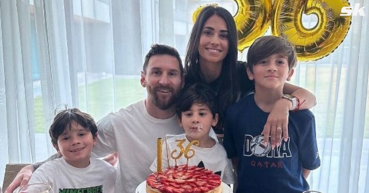 Lionel Messi has been celebrating his 36th birthday.