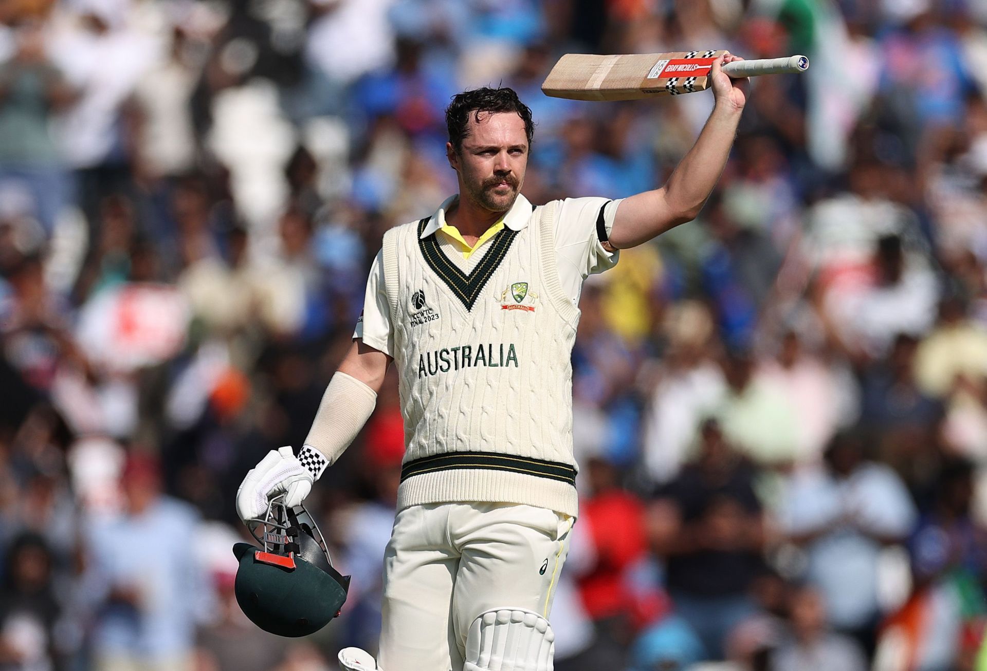 Travis Head struck a wonderful century on Day 1