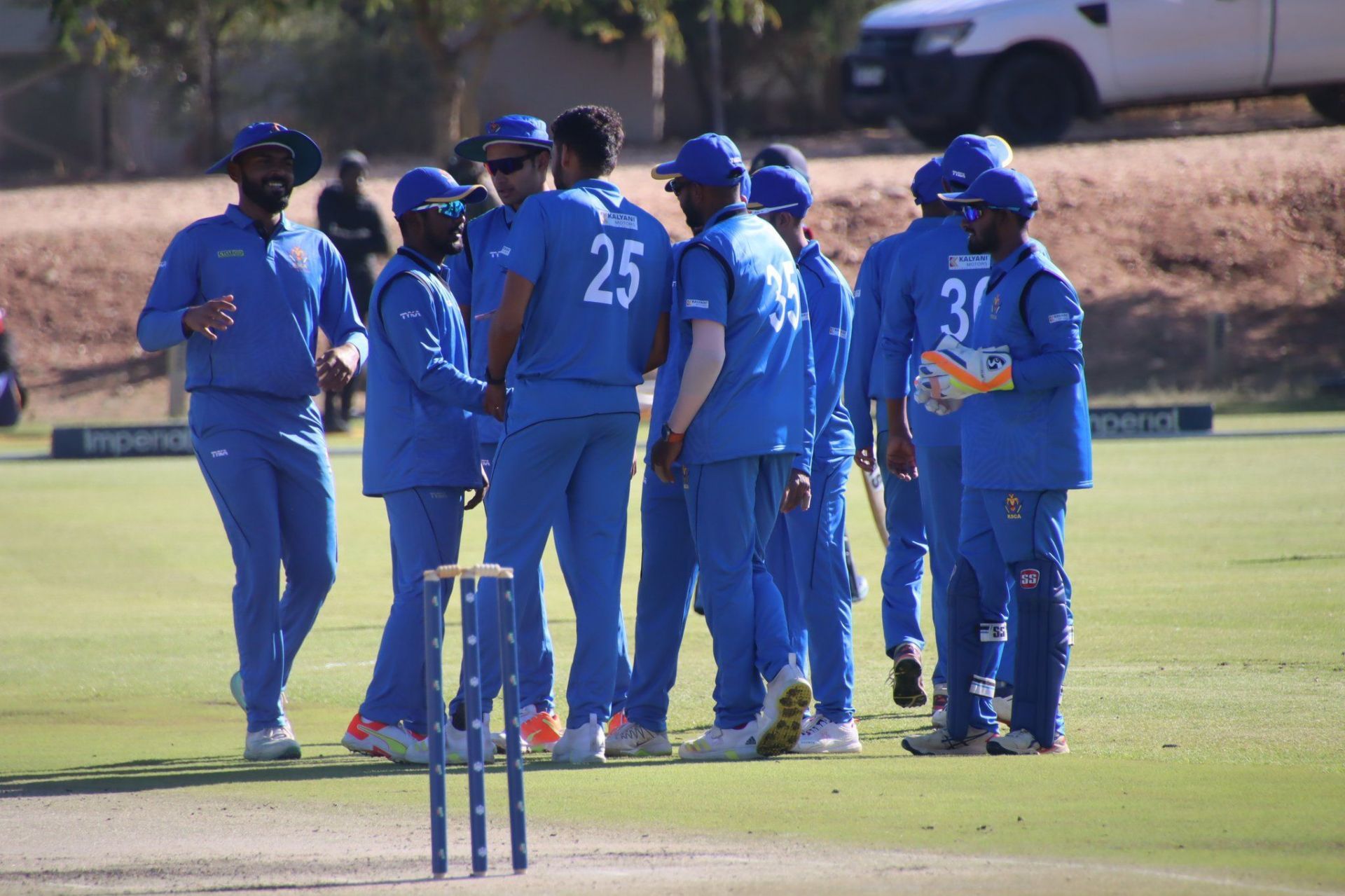 Photo Courtesy :  Official Cricket Namibia Twitter