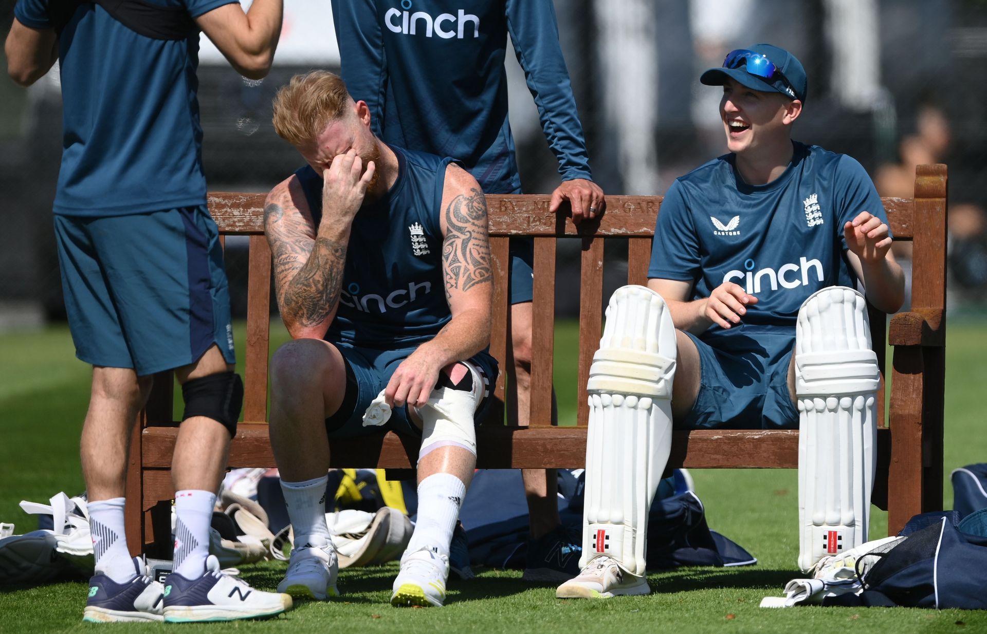 Stokes and Brook - two key men in the middle in the Ashes