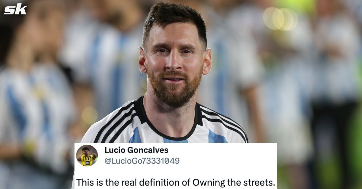 Fans go wild for Argentina captain Lionel Messi