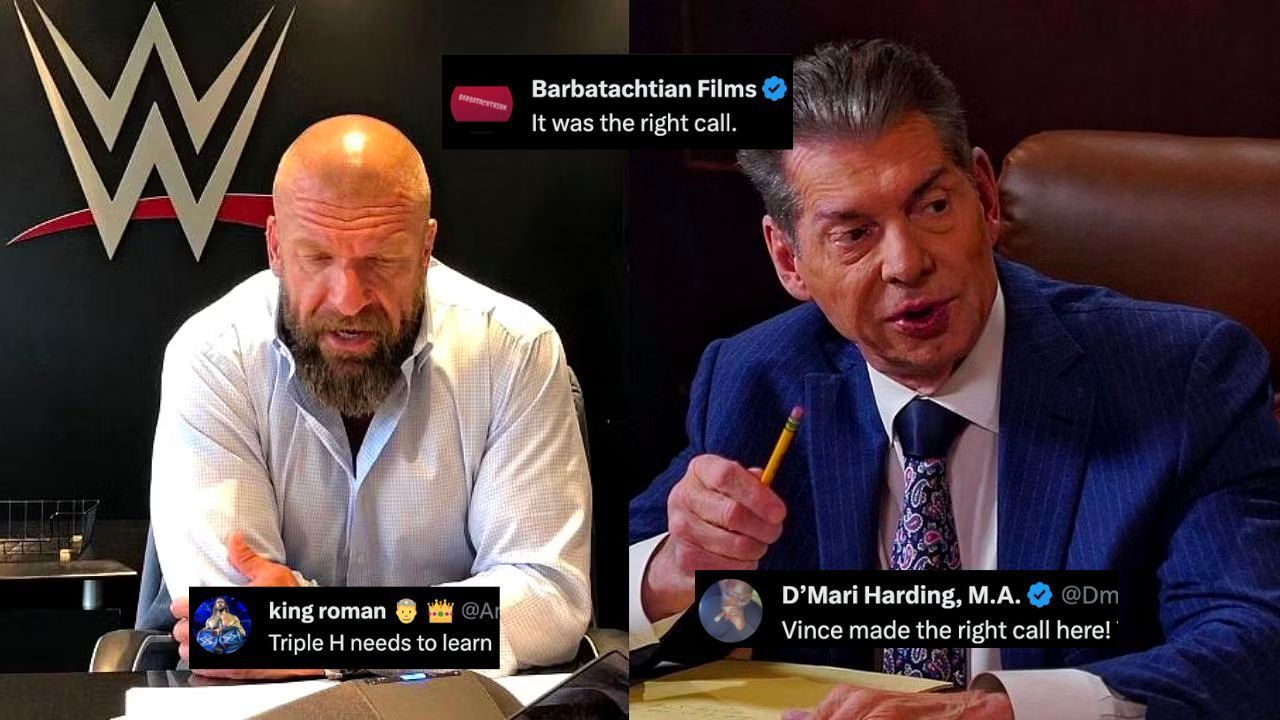 Vince McMahon and Triple H are WWE executives