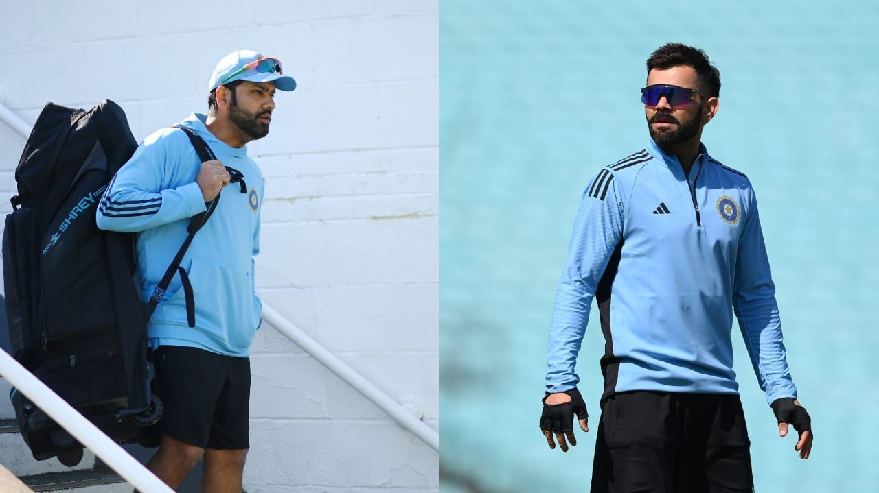 Rohit Sharma and Virat Kohli (Image: BCCI/Twitter)