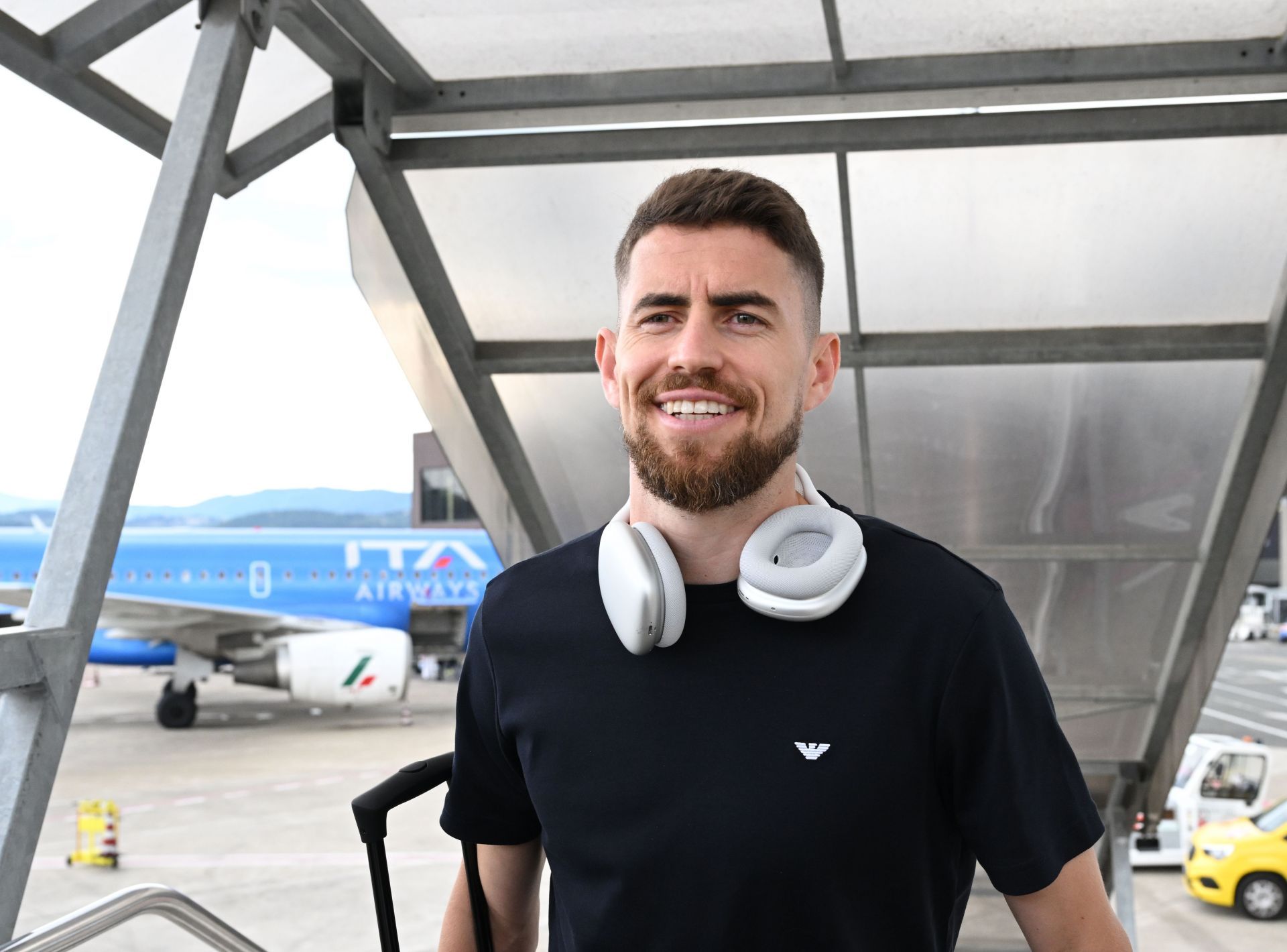 Jorginho is happy at the Emirates.