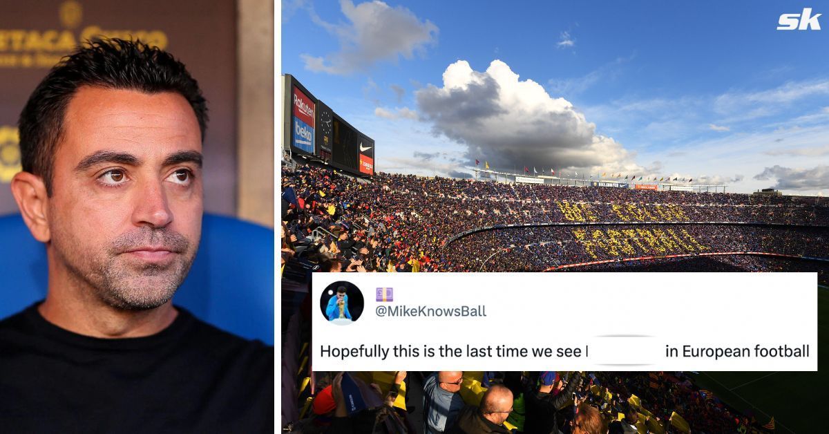 Barcelona fans were less than impressed with Eric Garcia