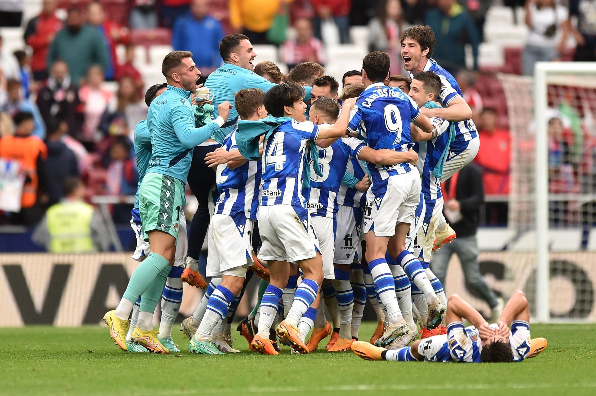 Real Sociedad have qualified for the Champions League