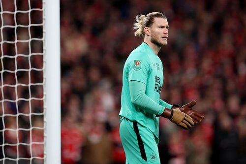 Loris Karius during Carabao Cup Final