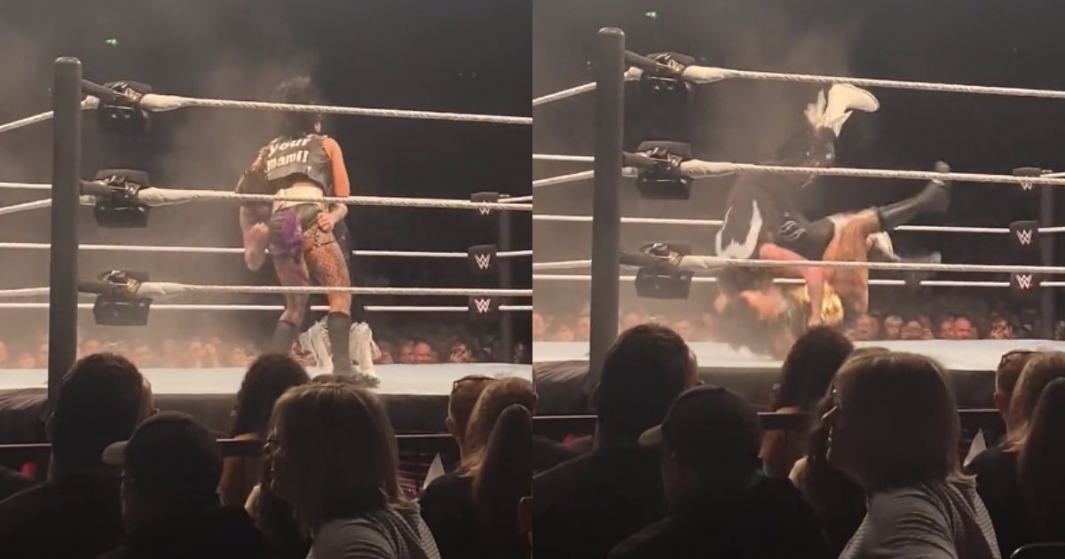 Rhea Ripley and Dominik were involved in a massive angle.