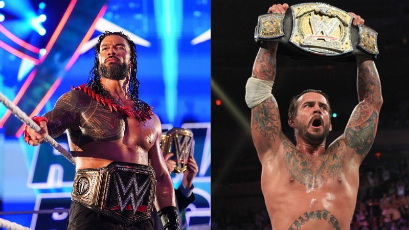 roman reigns break cm punk record