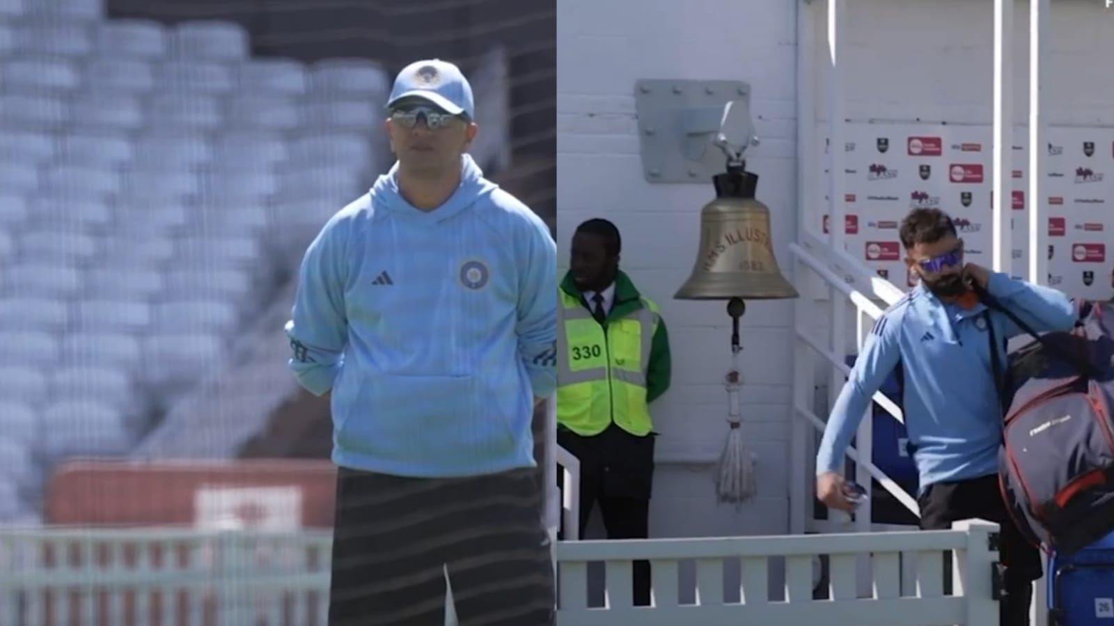 India have been working hard in the nets (Image: ICC/Instagram)