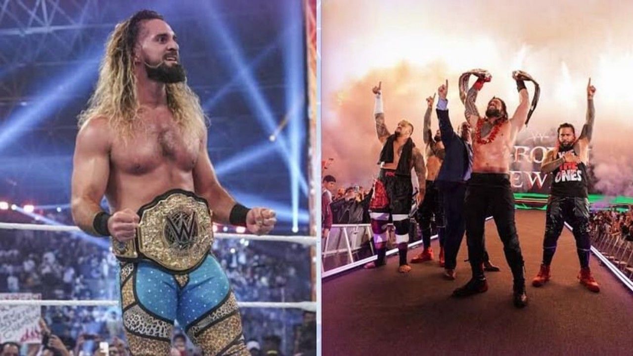 सैथ रॉलिंस और रोमन रेंस इस वक्त WWE के दो वर्ल्ड चैंपियन हैं 