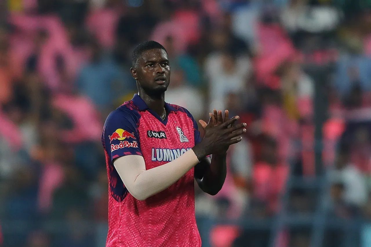 Jason Holder proved very expensive at the death. [P/C: iplt20.com]