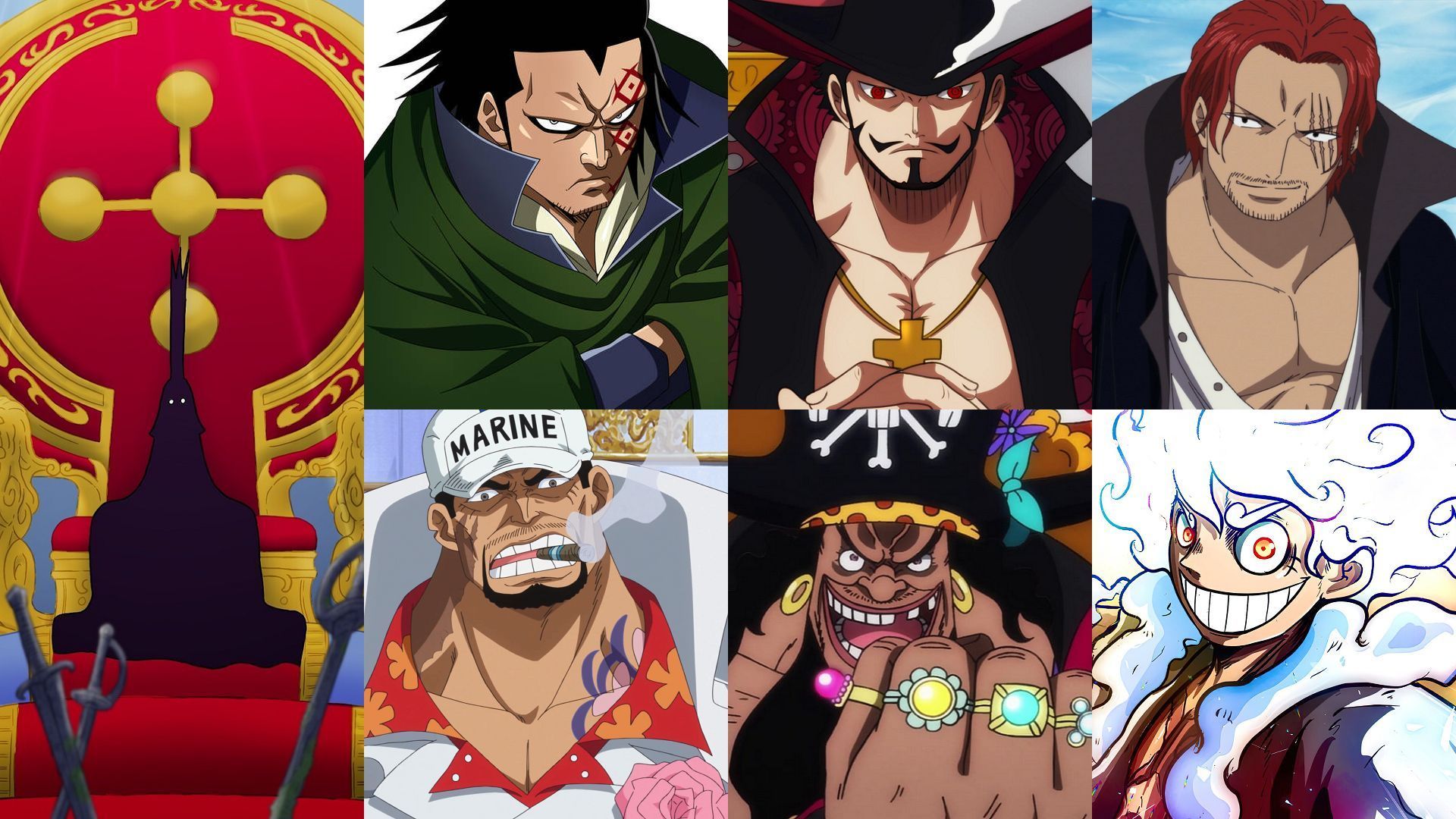 At this point in the series, these characters are the absolute top dogs (Image via Toei Animation, One Piece)