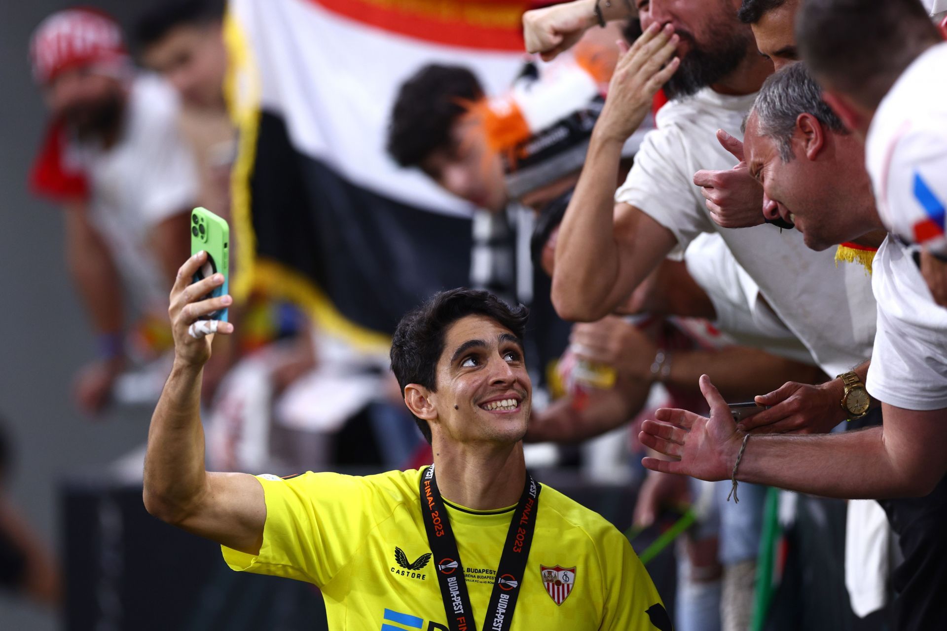 Yassine Bounou has admirers at Old Trafford.