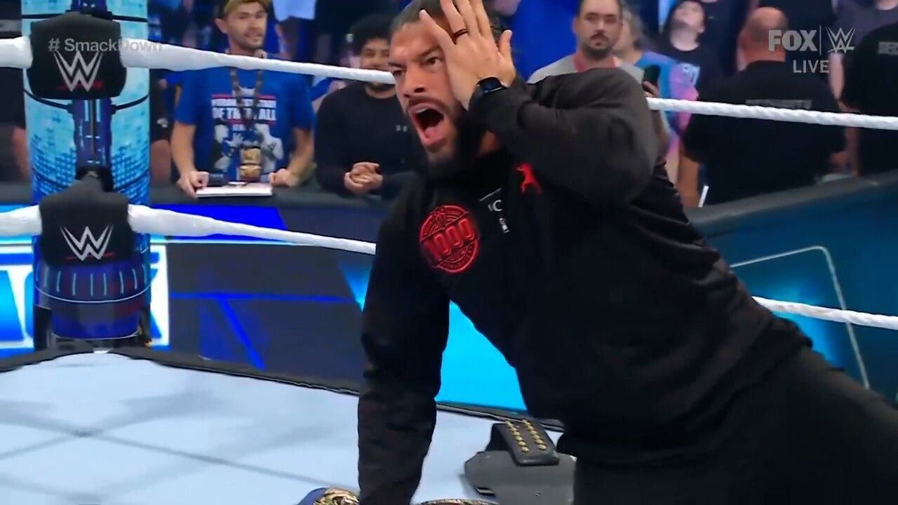 Roman Reigns got the shock of his life on WWE SmackDown.