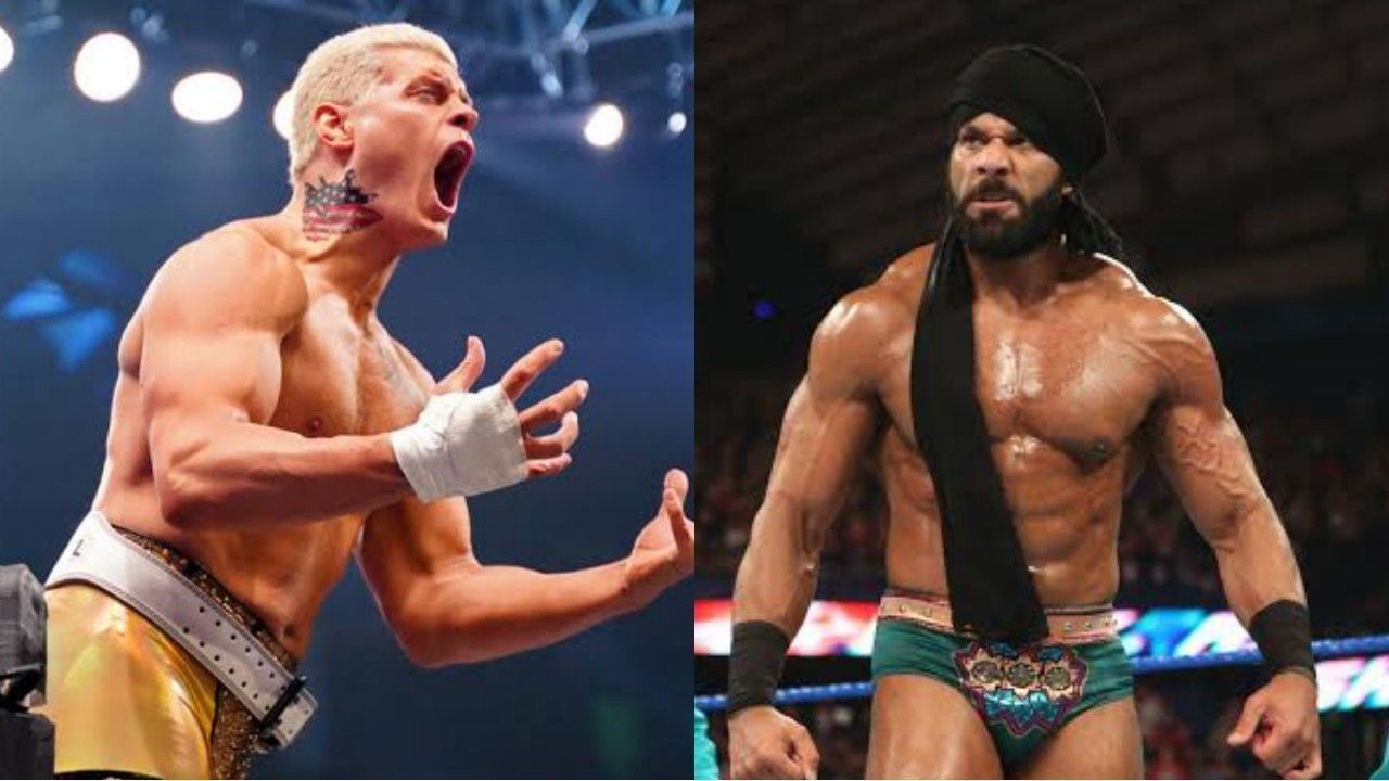 WWE सुपरस्टार्स कोडी रोड्स और जिंदर महल 