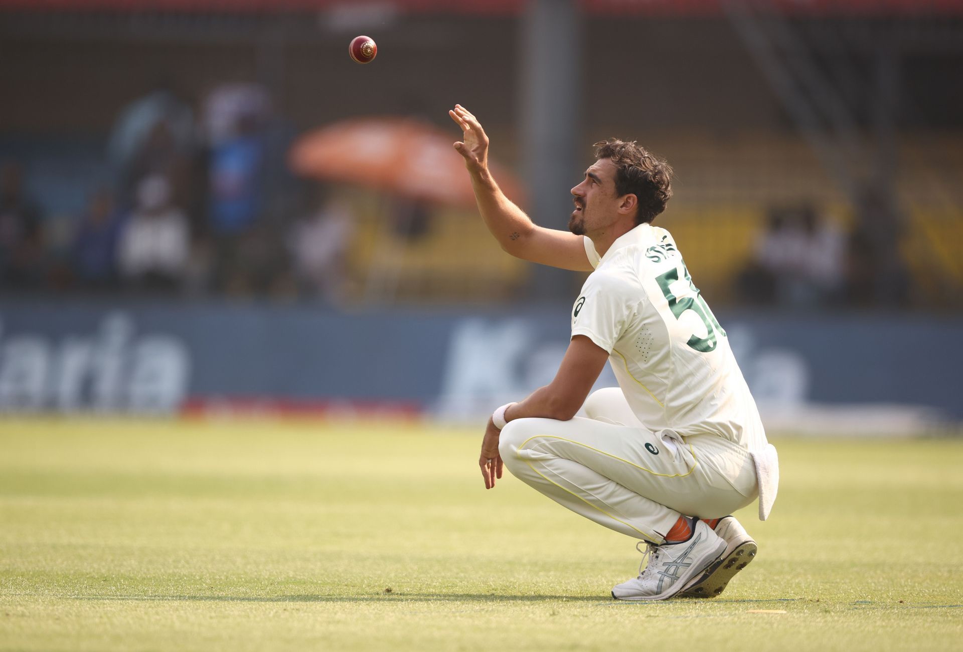 Mitchell Starc does not have a good Test record against India, but that does not make him any less dangerous. (Pic: Getty Images)