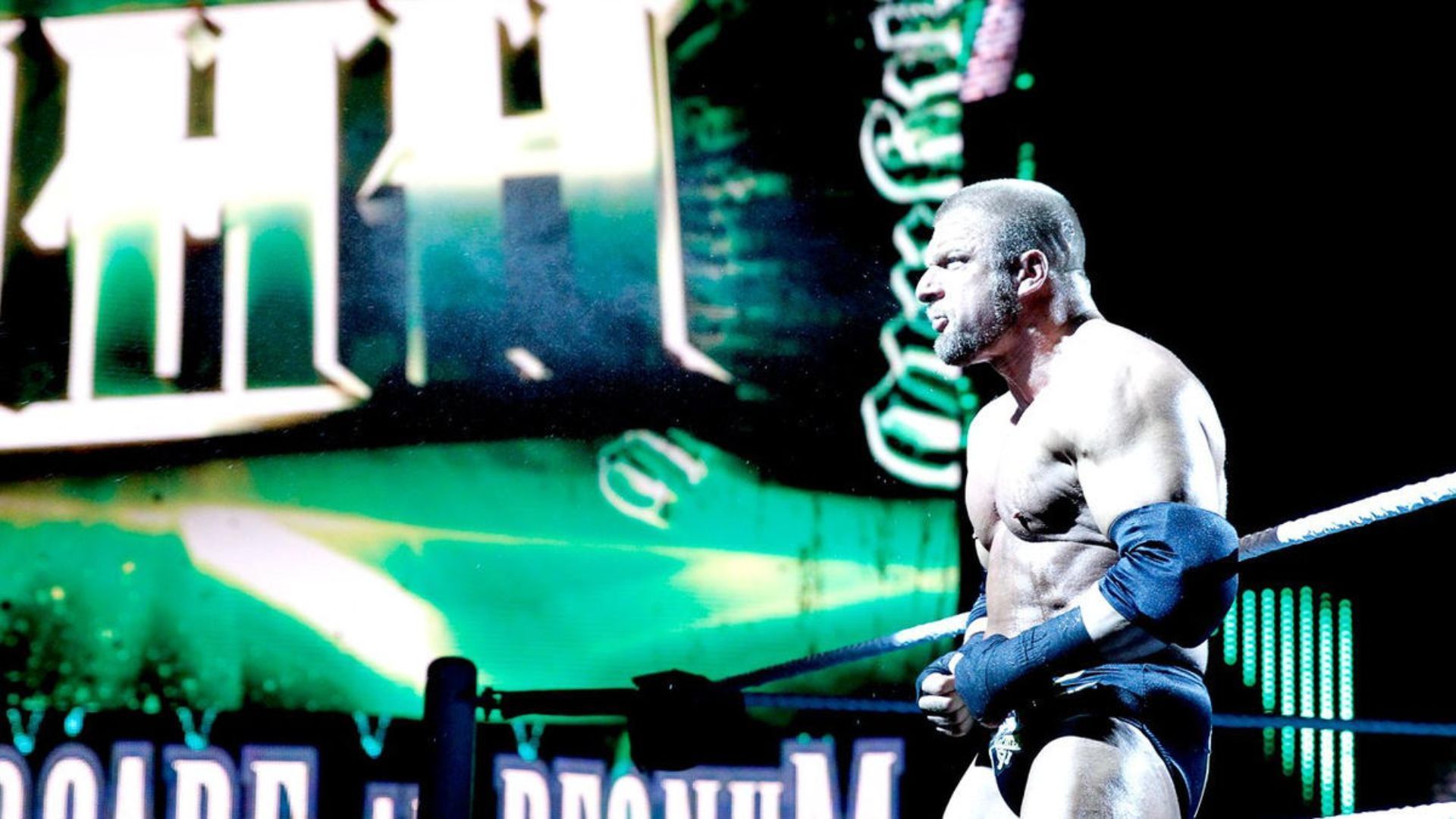 Triple H making his entrance. Image Credits: wwe.com 