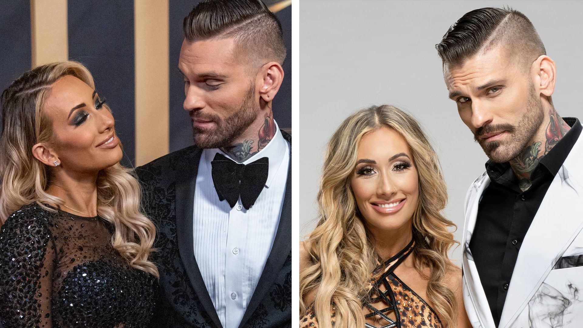 Corey Graves and Carmella.