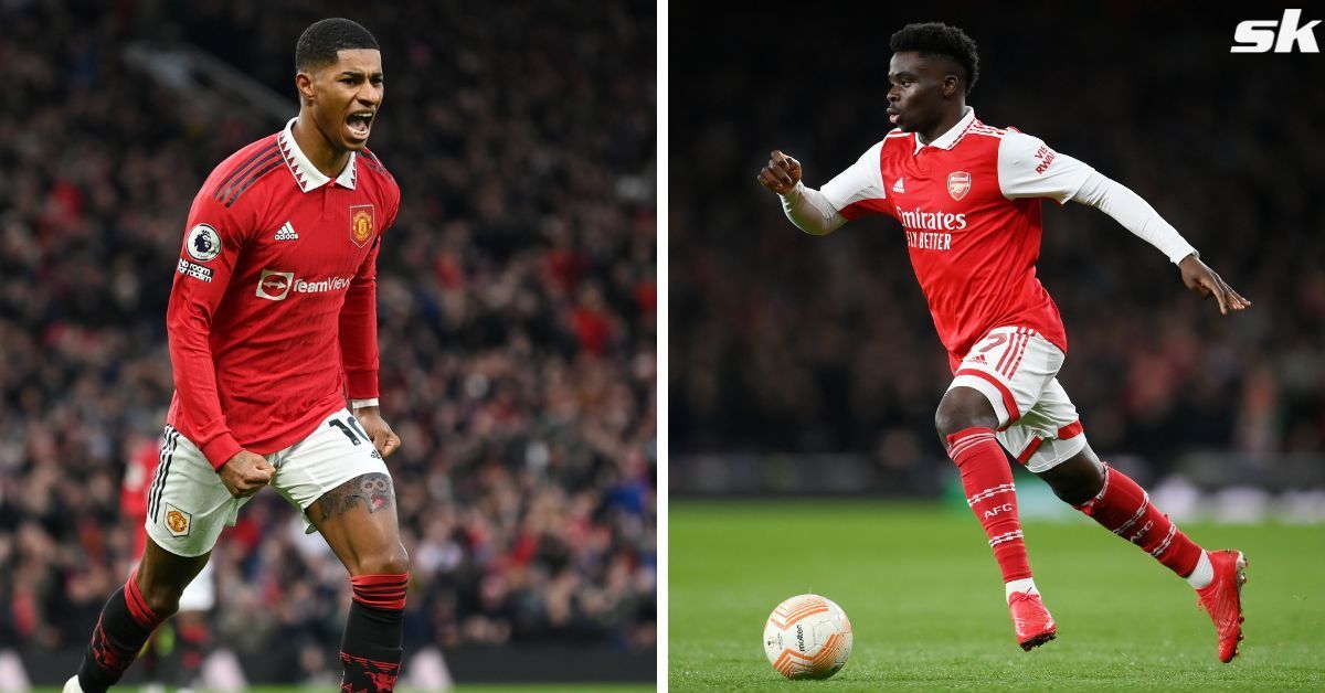 Who is better between Saka and Rashford?