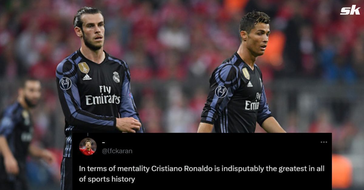 Gareth Bale recently made a comment about Cristiano Ronaldo