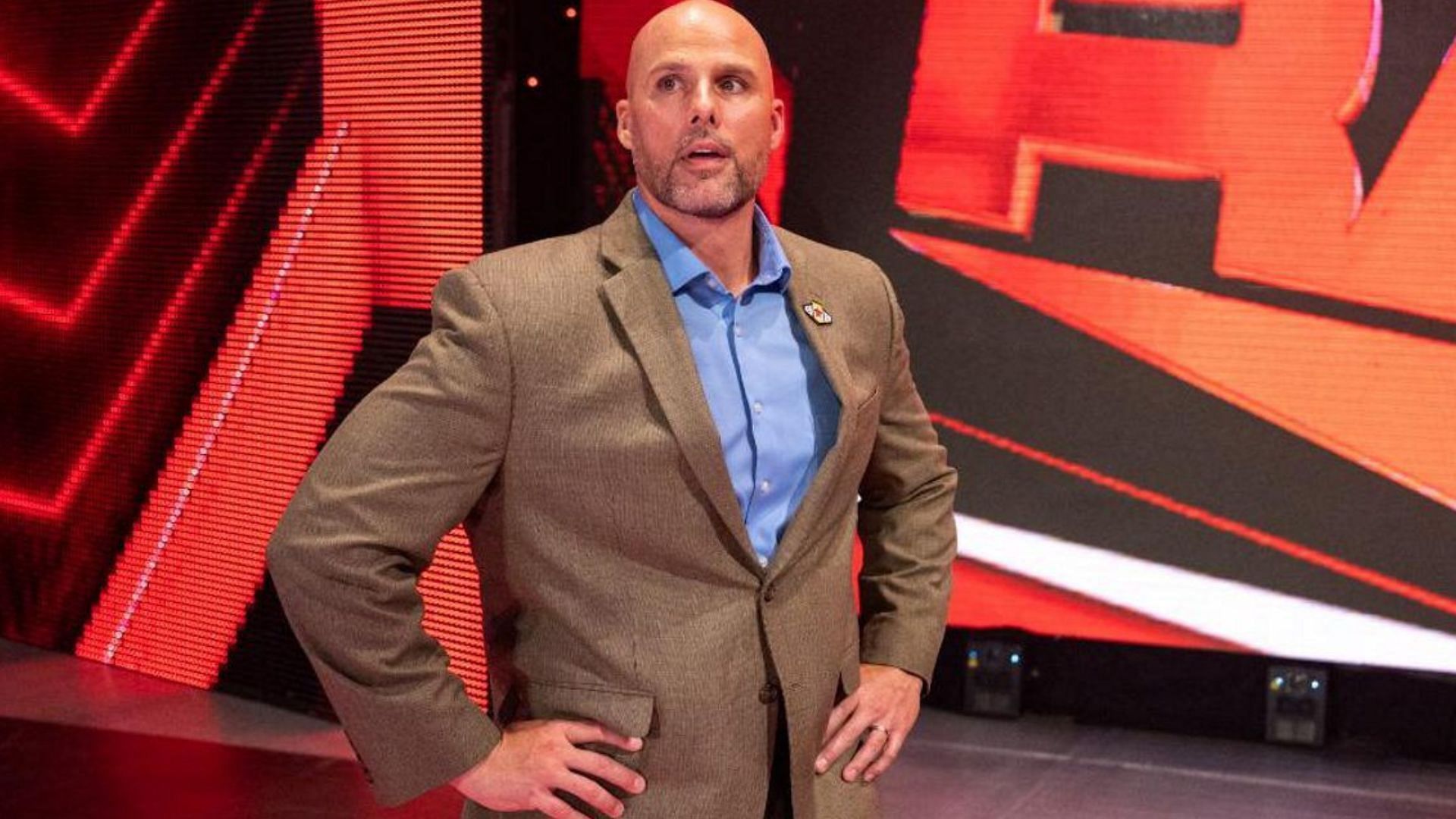 Adam Pearce is an on-screen authority figure in WWE