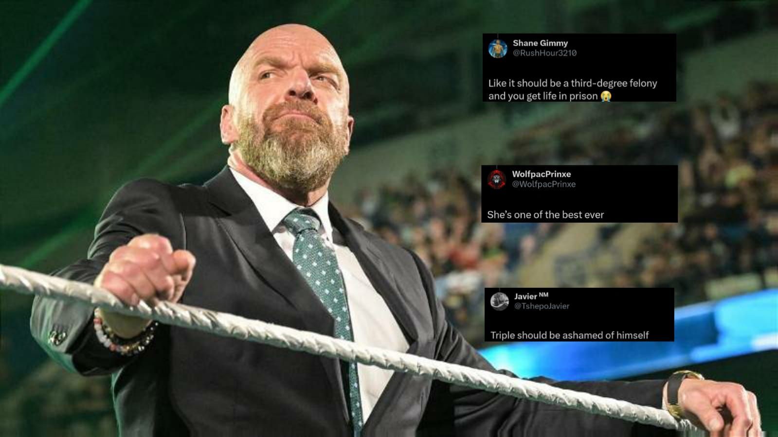 Triple H is in charge of booking WWE