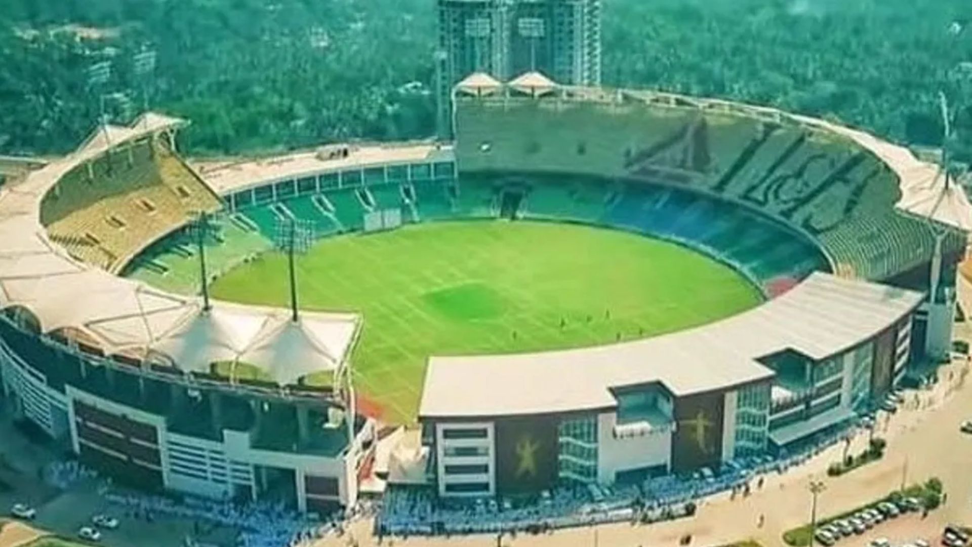 Greenfield Stadium in Thiruvananthapuram, Kerala (P.C.:Twitter)