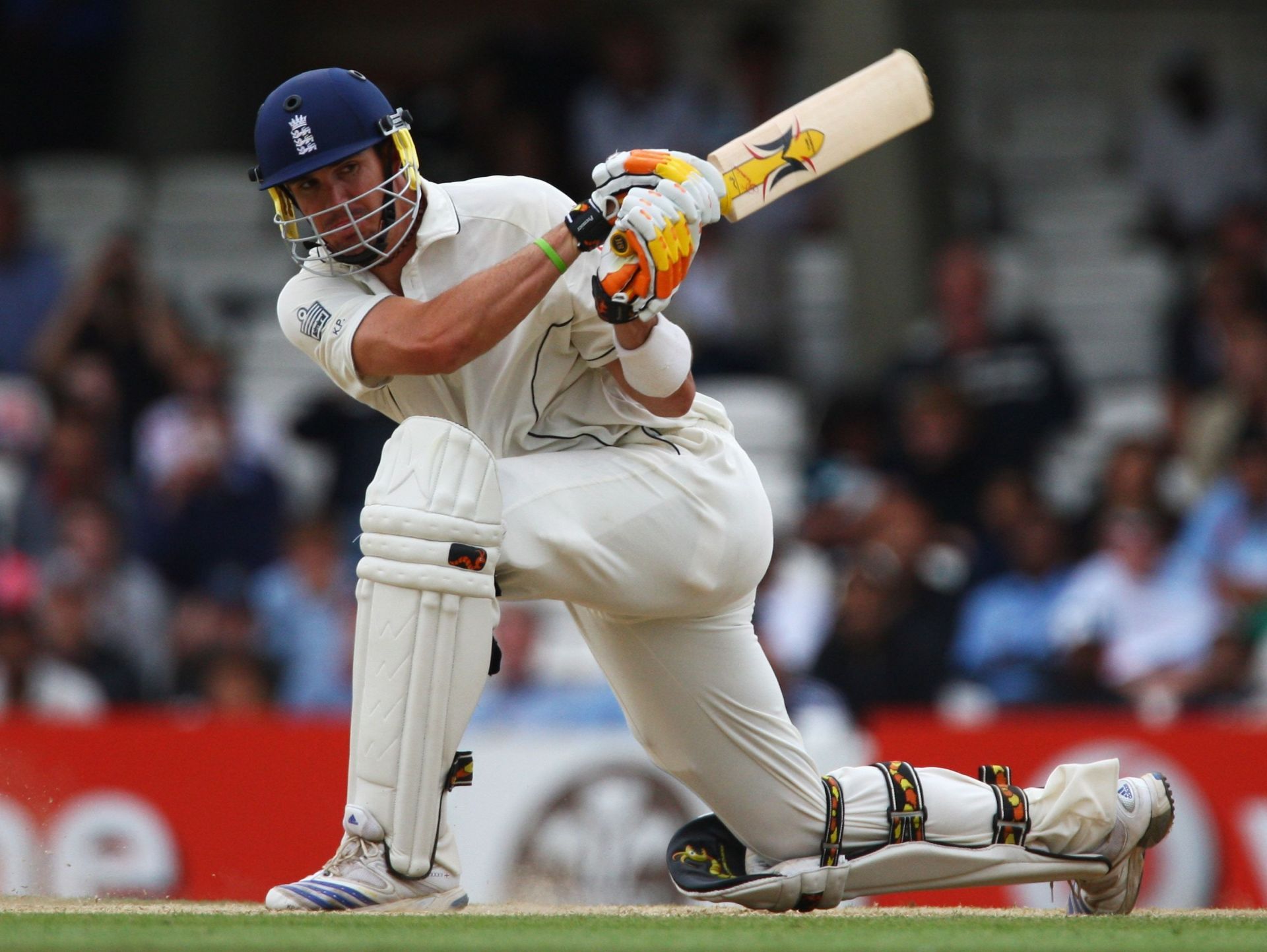 Pietersen&#039;s outstanding hundred helped England save the Oval Test in 2007.
