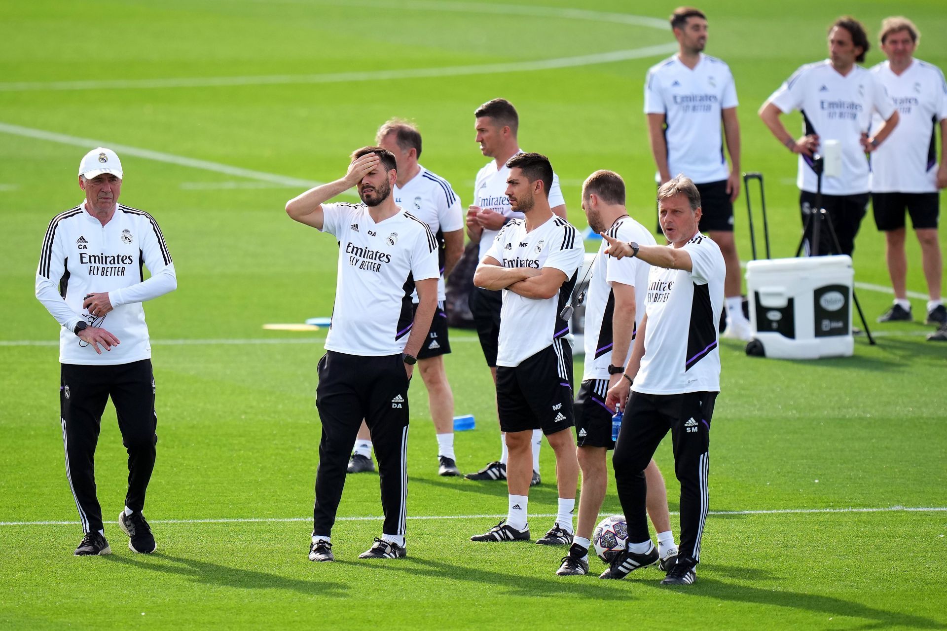 Real Madrid Training Session And Press Conference