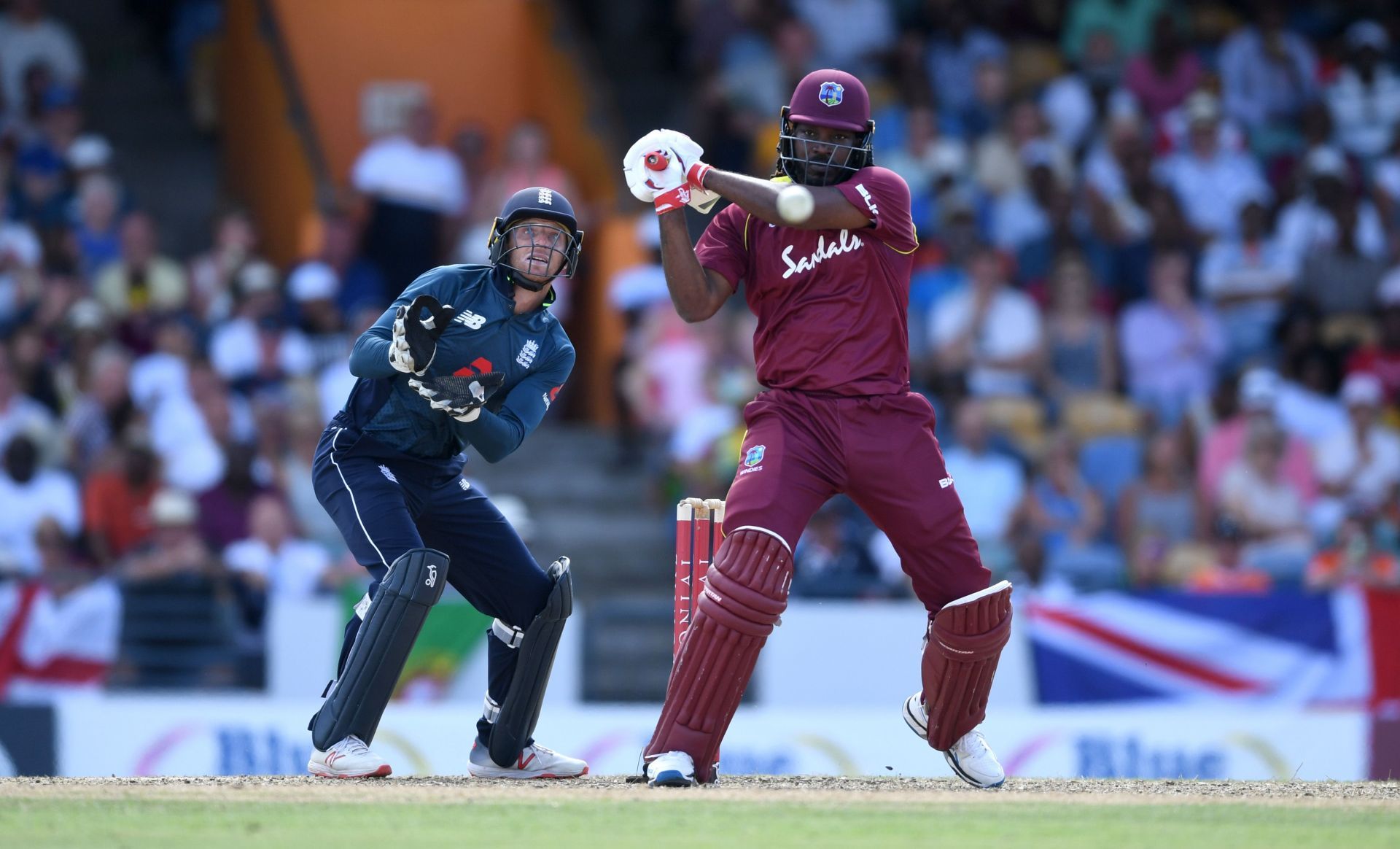 Despite Chris Gayle's best efforts, West Indies could not stop England from chasing down 361 with ease!