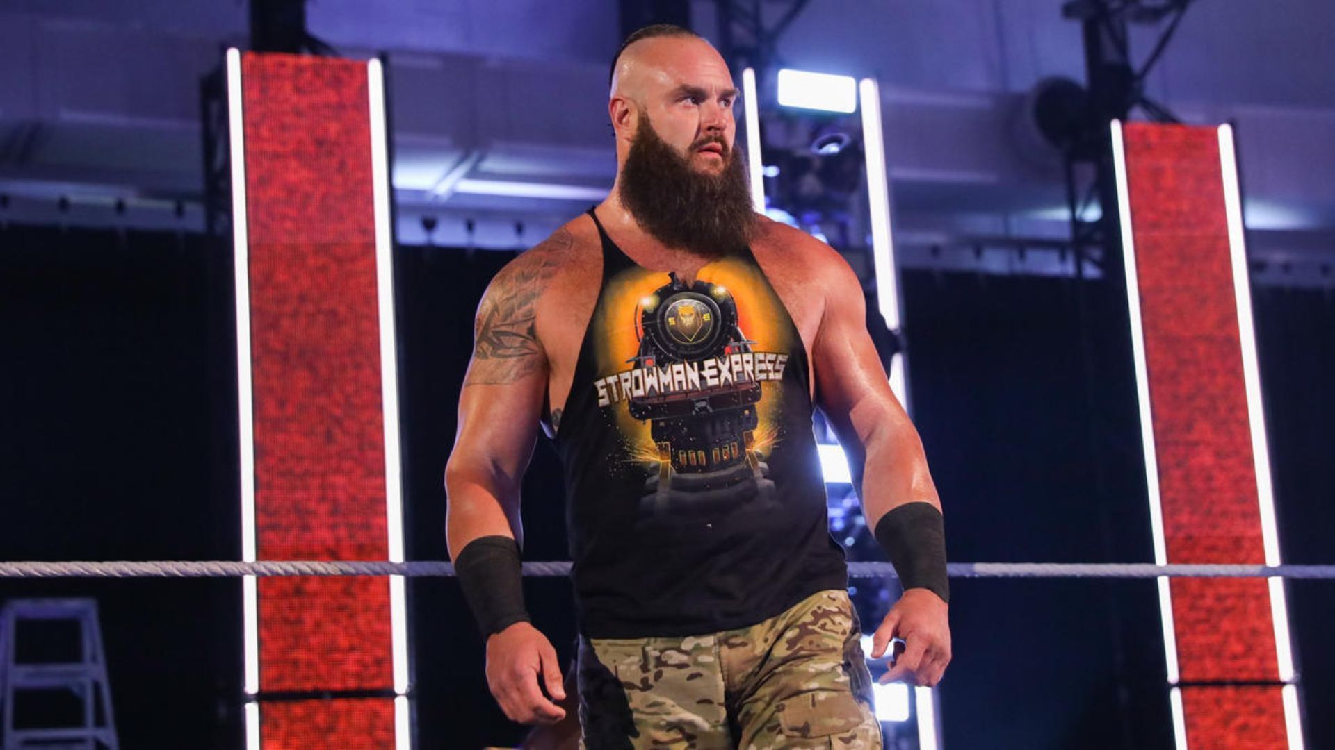 Braun Strowman before his match. Image Credits: wwe.com 