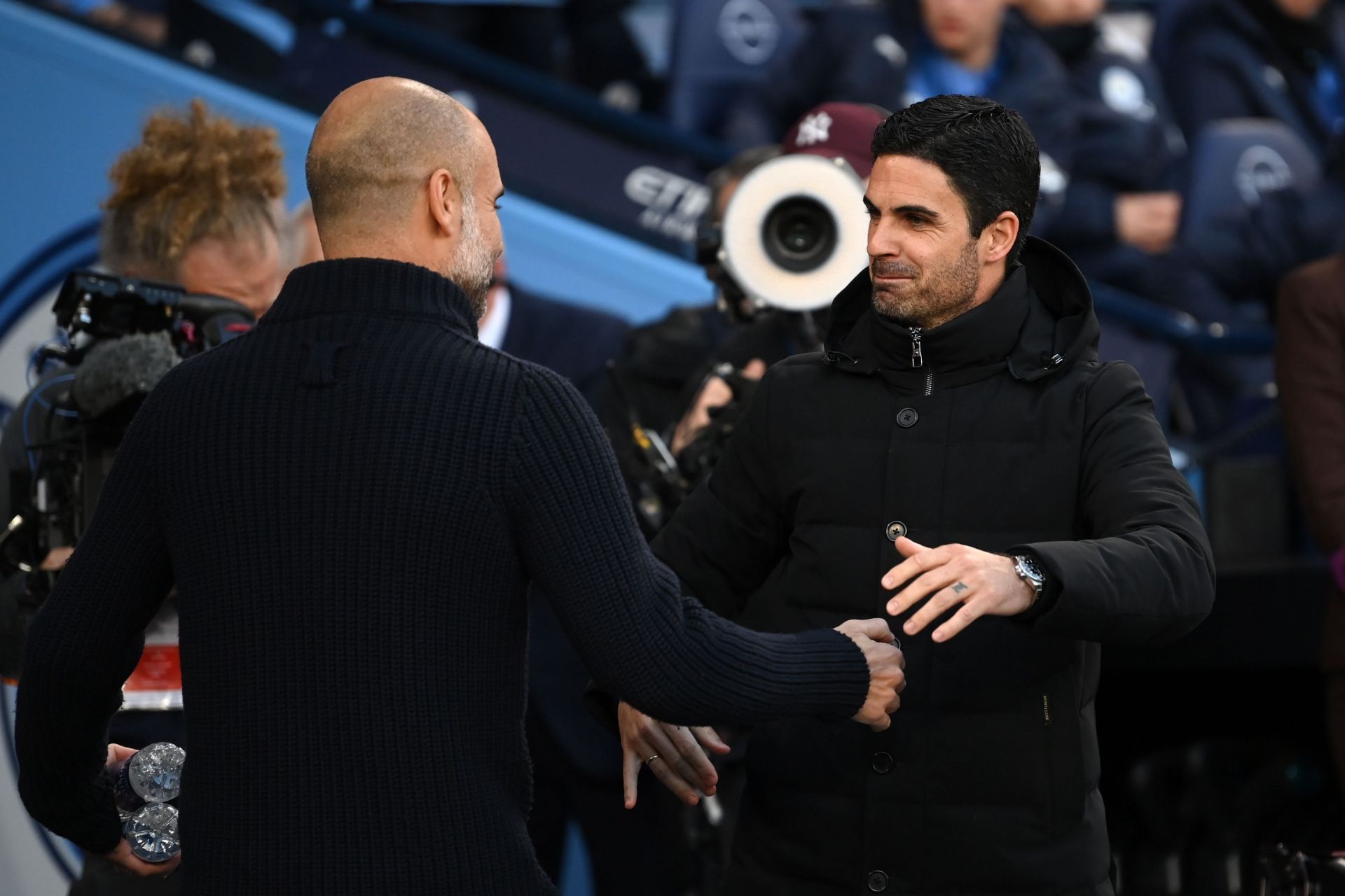 Guardiola spoke glowingly of Arteta.