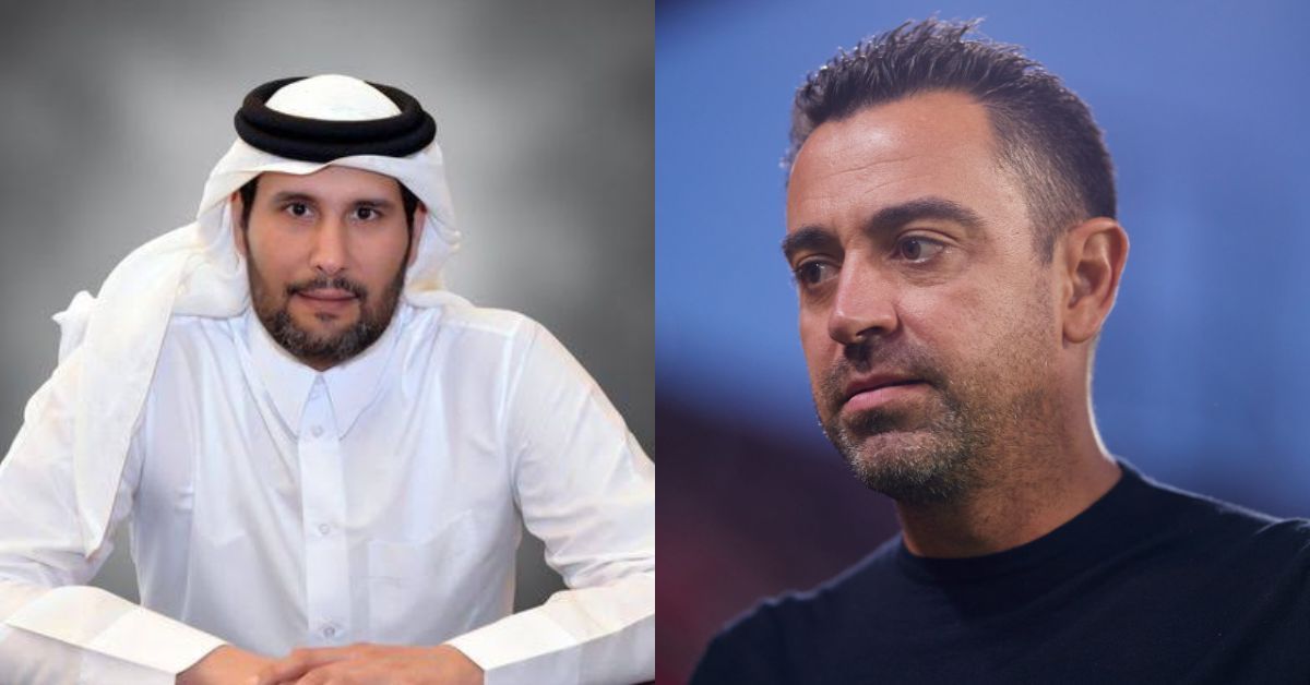 Barcelona manager Xavi on Sheikh Jassim potentially taking over Manchester United
