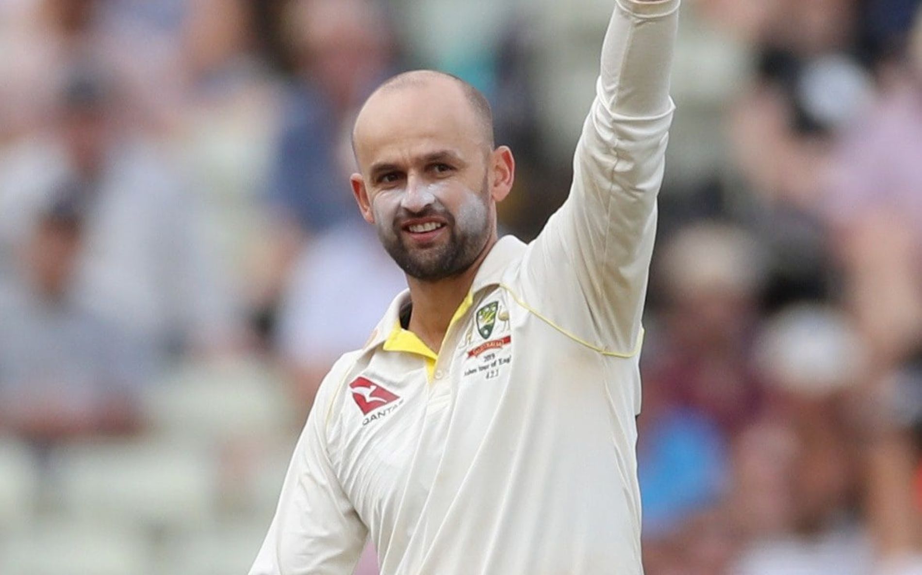 Lyon became the first Australian to take 100 wickets against India in Tests.