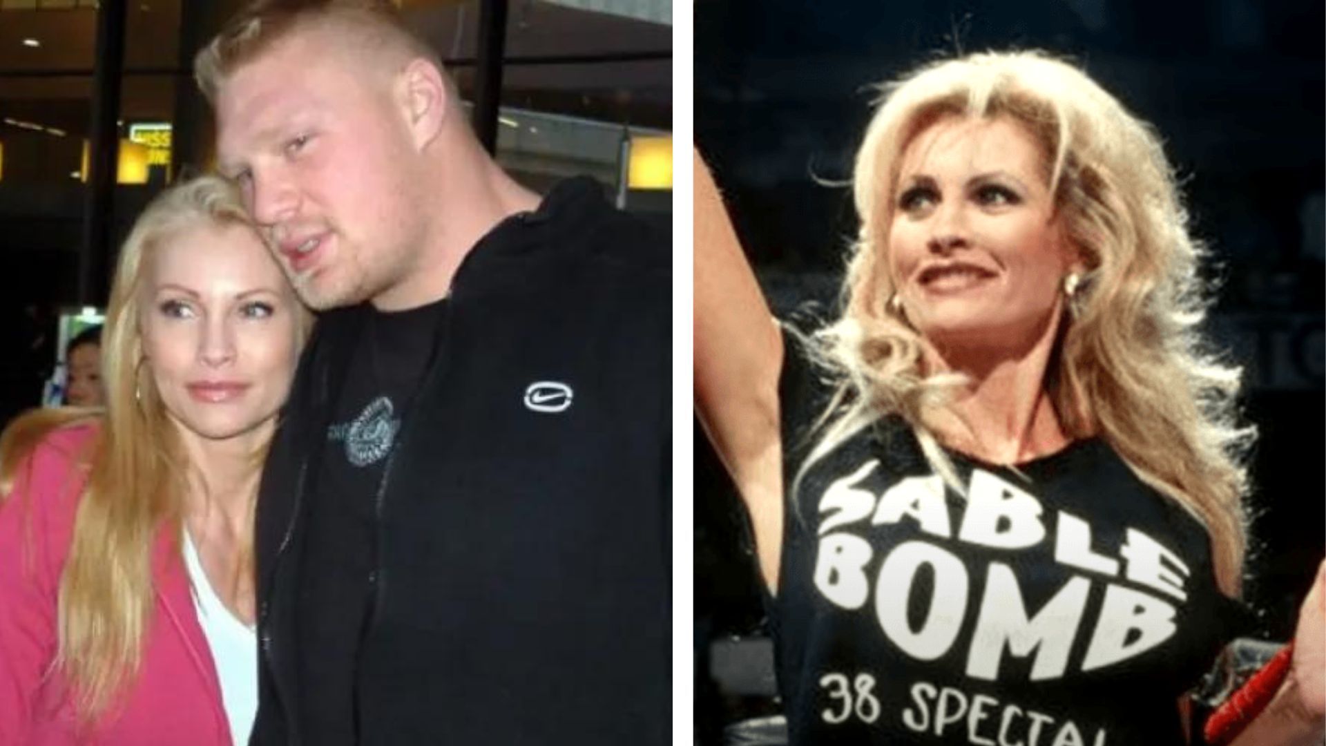 Brock Lesnar and Sable got married in 2006