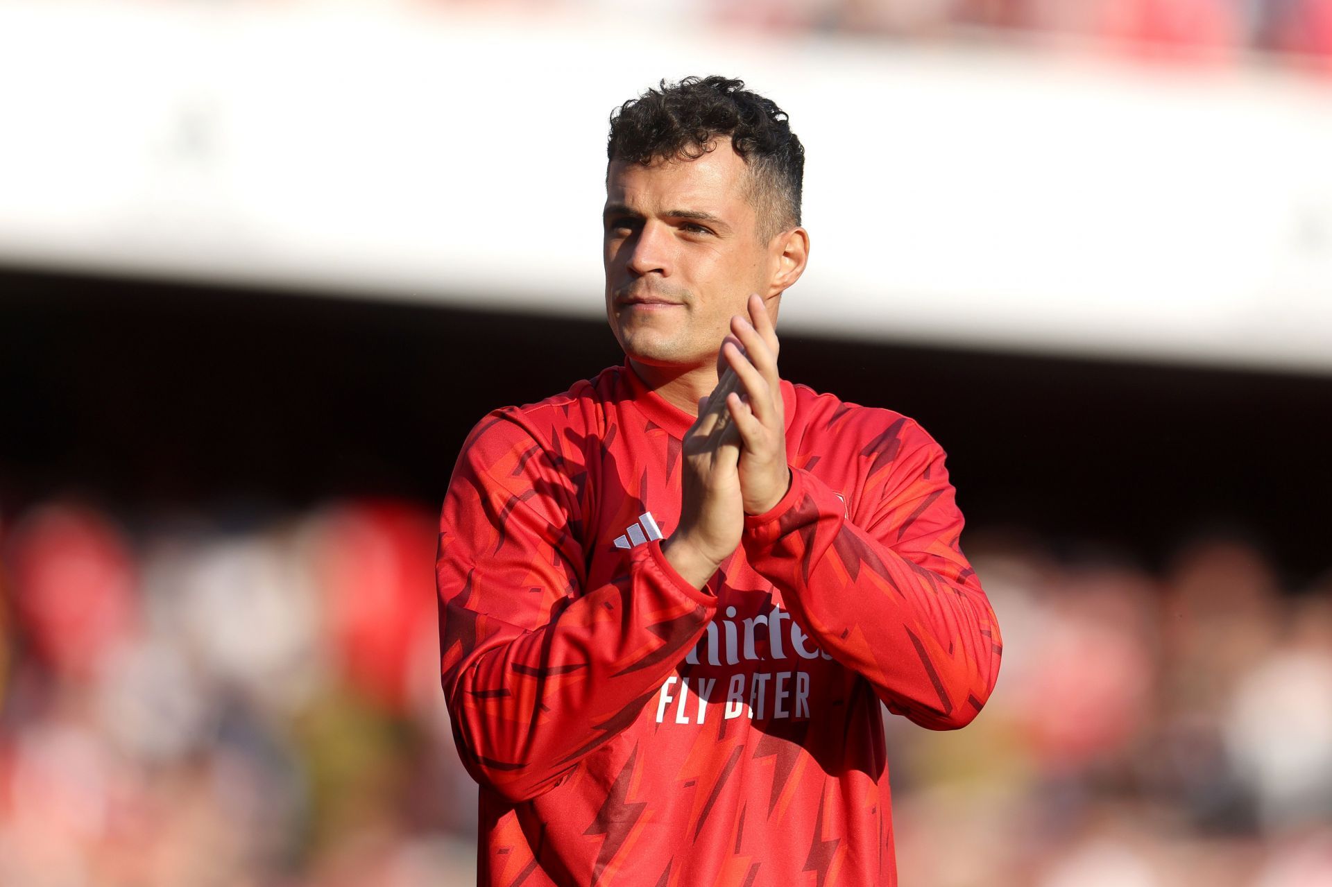 Granit Xhaka will leave the Emirates this summer.