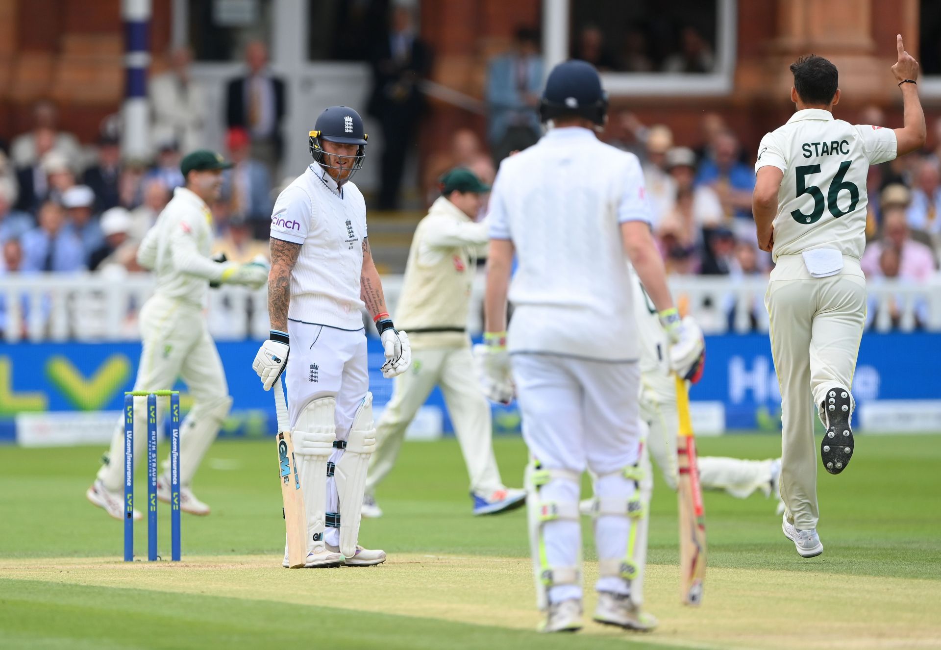 England v Australia - LV= Insurance Ashes 2nd Test Match: Day Three