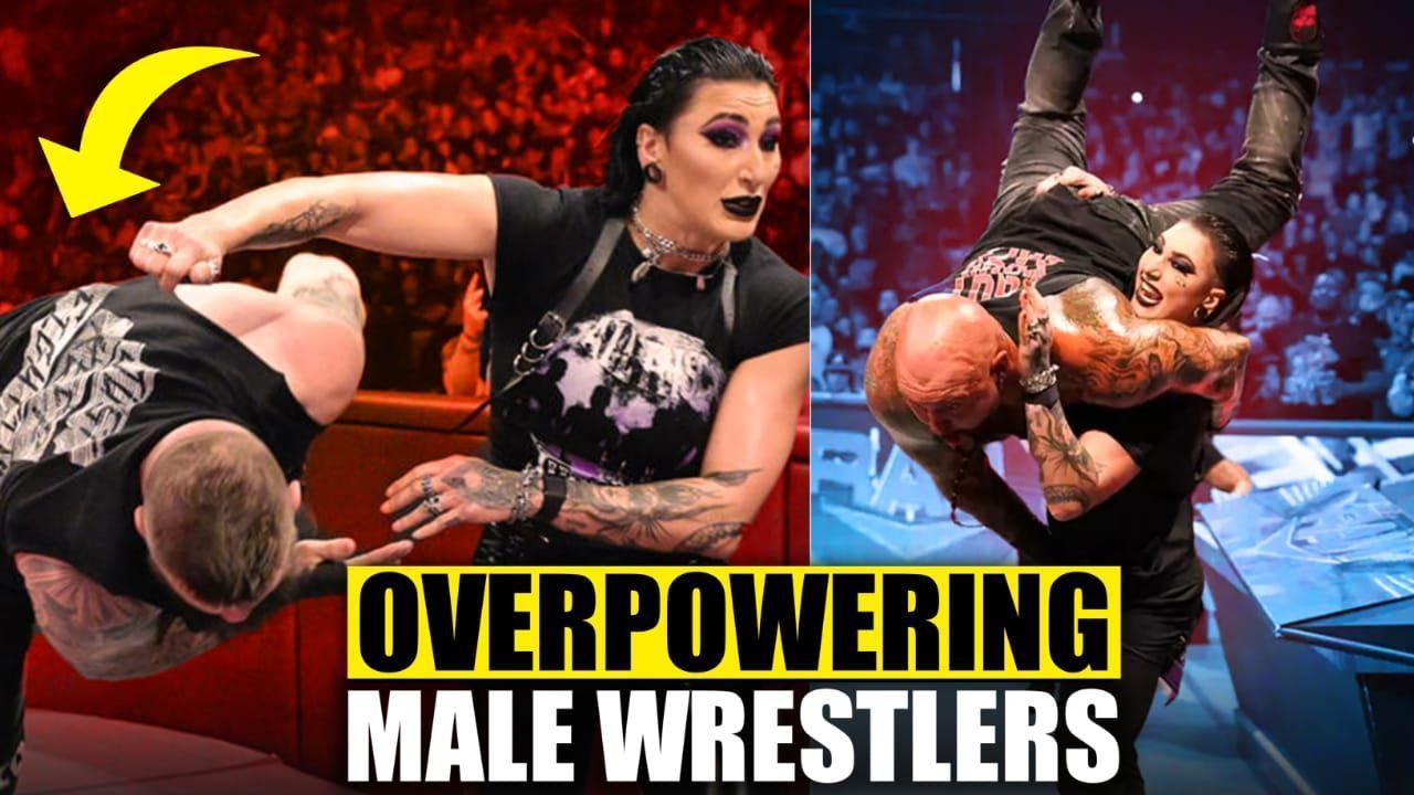 Times when Rhea Ripley DESTROYED Male WWE Superstars
